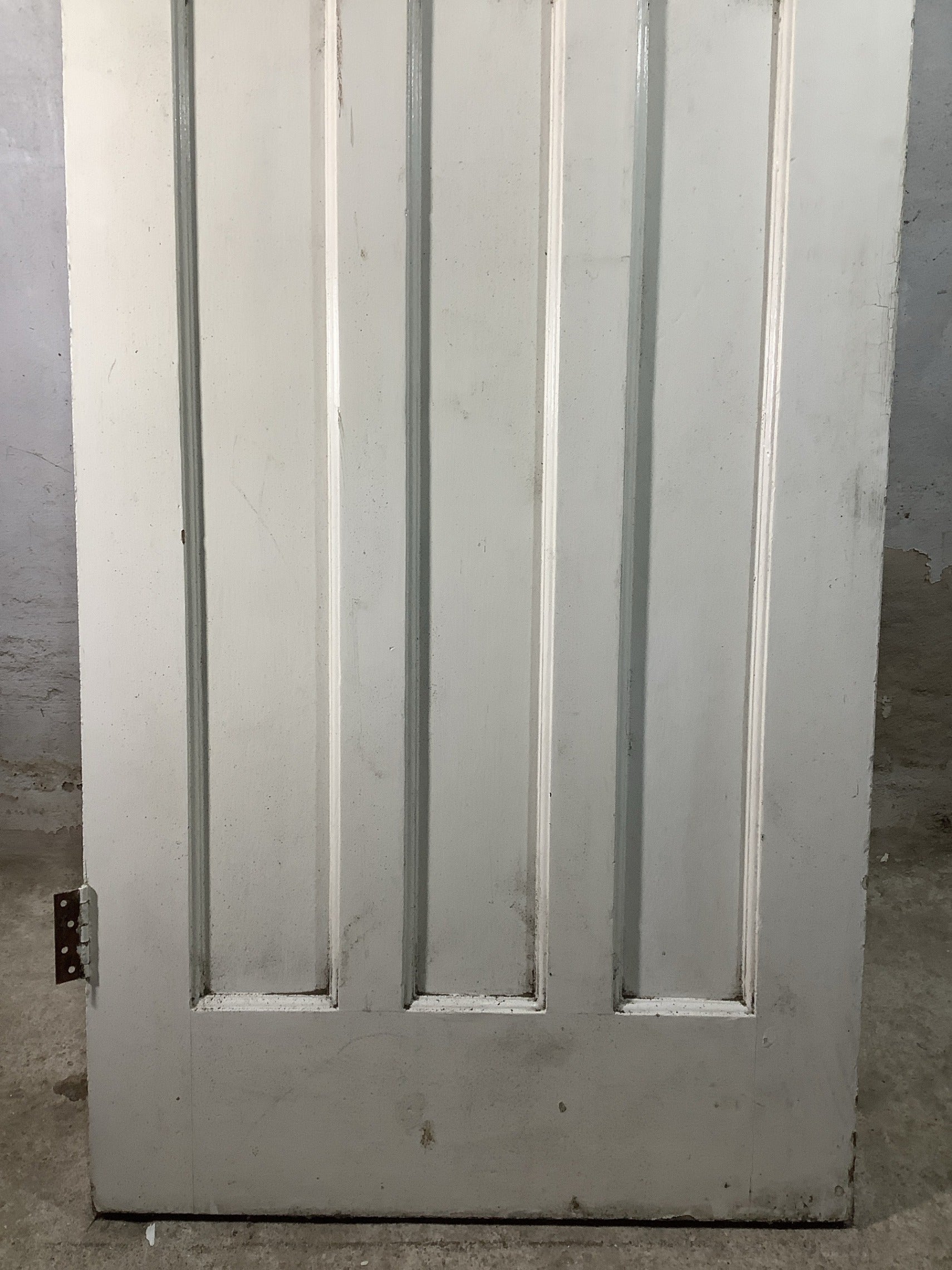 3rd Pic 1930s Internal Painted  Pitch Pine Reclaimed Door