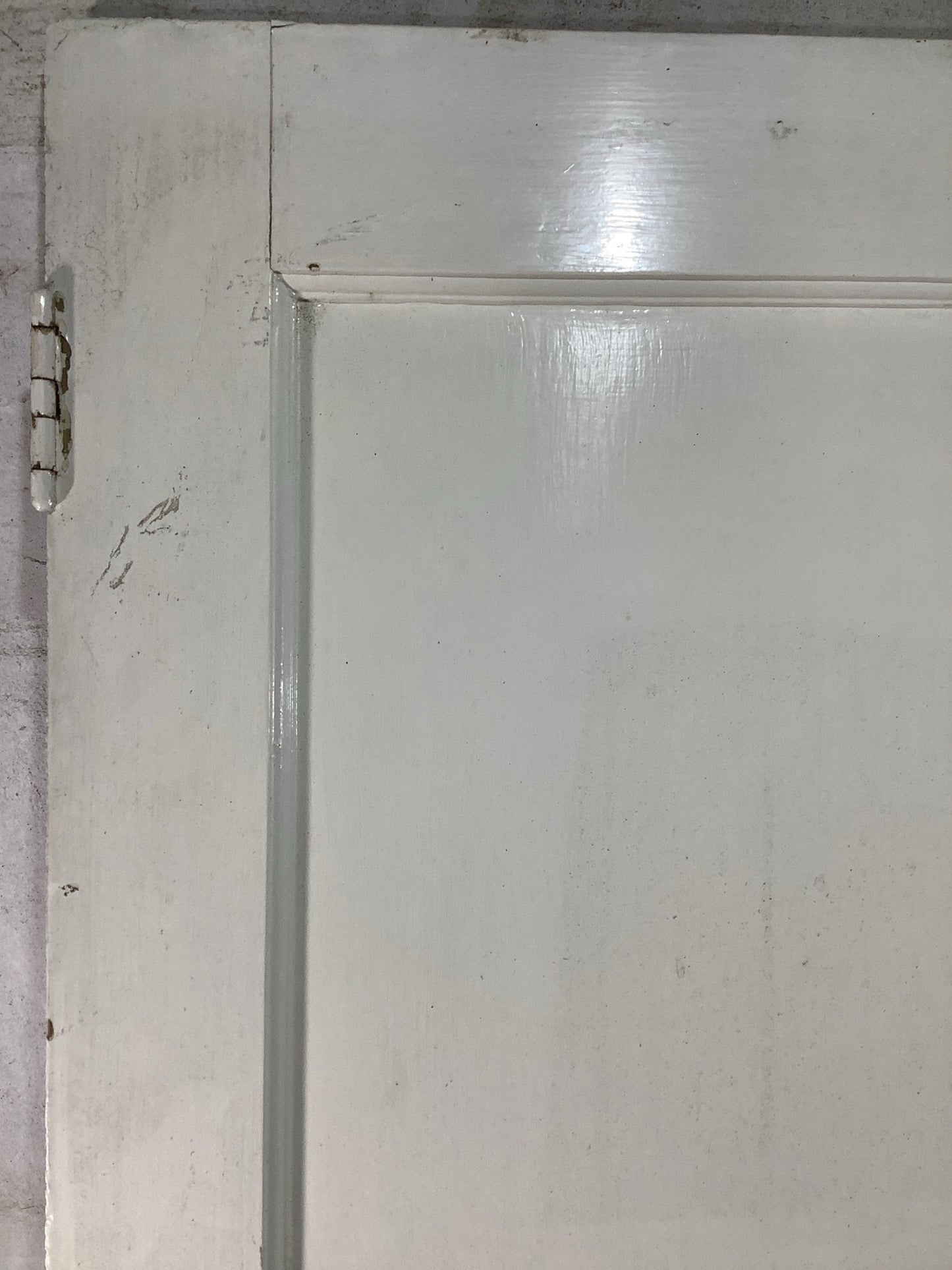 4th Pic 1930s Internal Painted  Pitch Pine Reclaimed Door