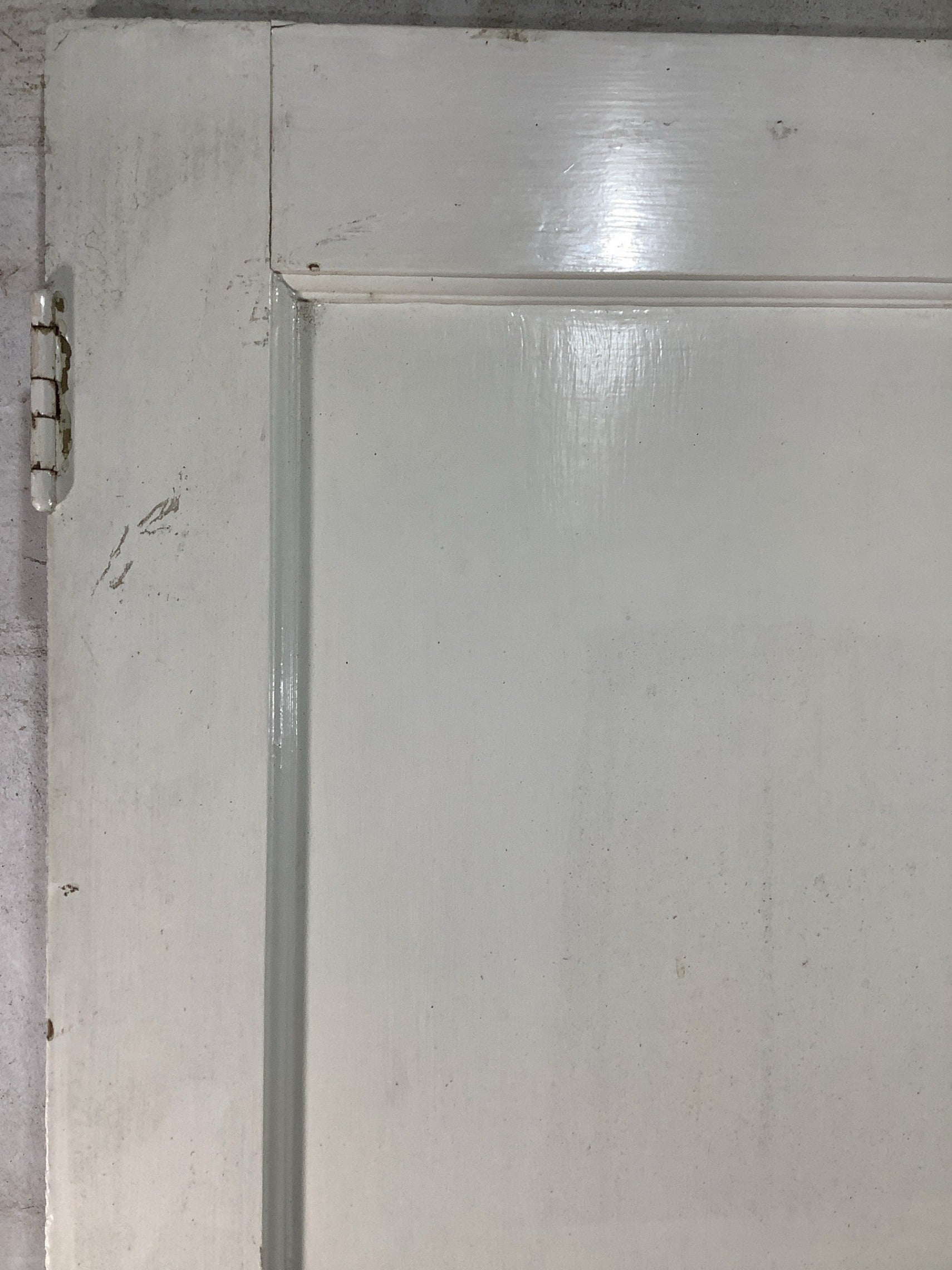 4th Pic 1930s Internal Painted  Pitch Pine Reclaimed Door