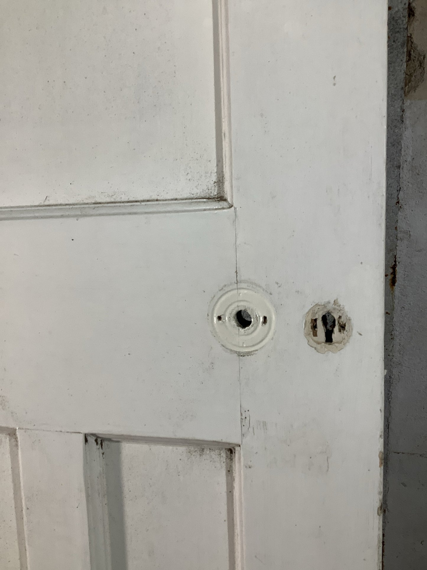 5th Pic 1930s Internal Painted  Pitch Pine Reclaimed Door