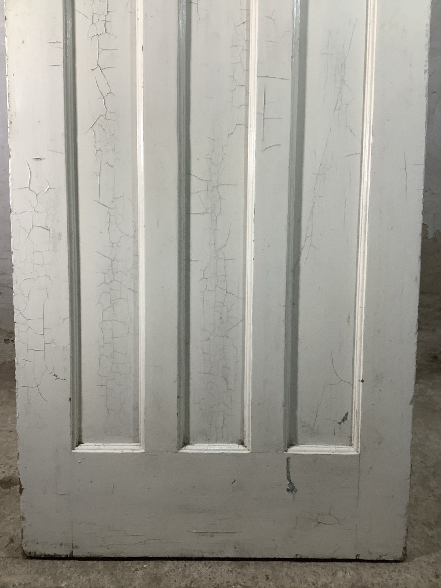 9th Pic 1930s Internal Painted  Pitch Pine Reclaimed Door