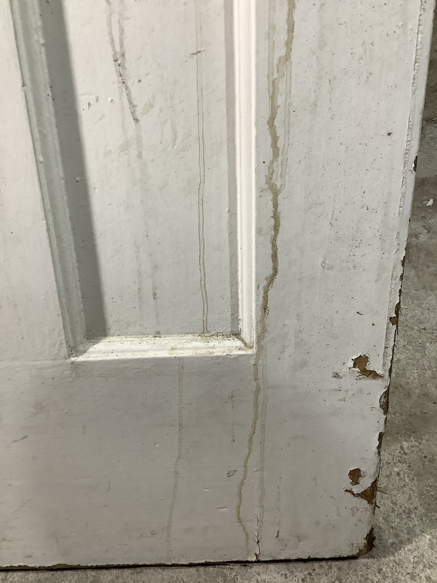 6th Pic 1930s Internal Painted  Pitch Pine Reclaimed Door