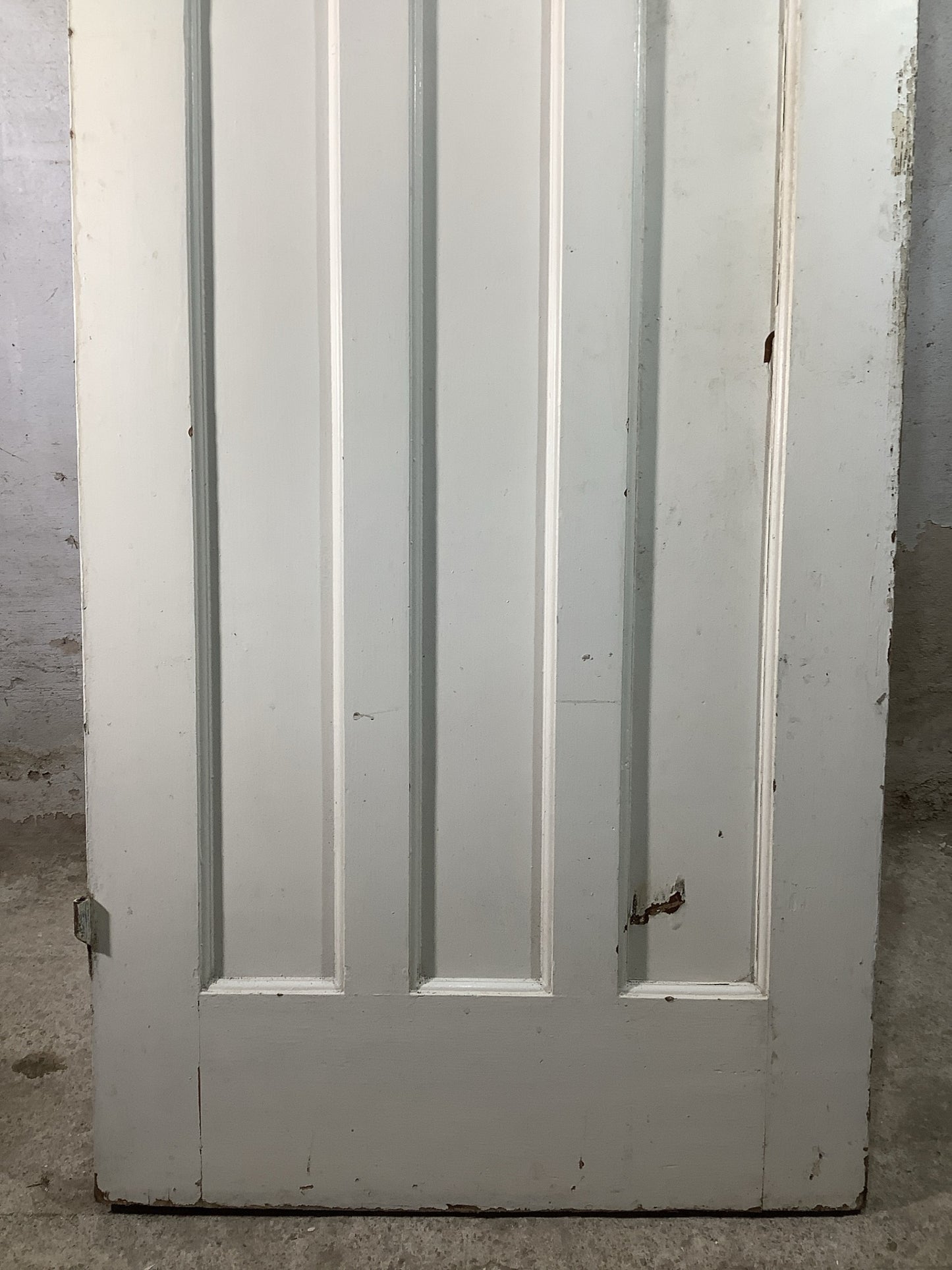 9th Pic 1930s Internal Painted  Pitch Pine Reclaimed Door