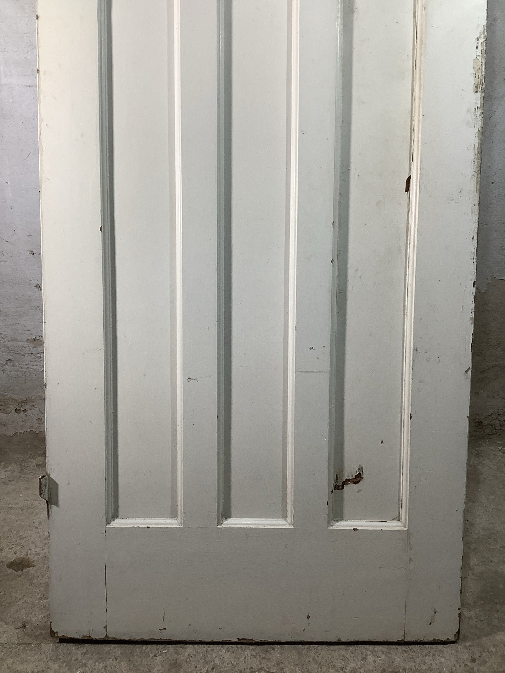 9th Pic 1930s Internal Painted  Pitch Pine Reclaimed Door