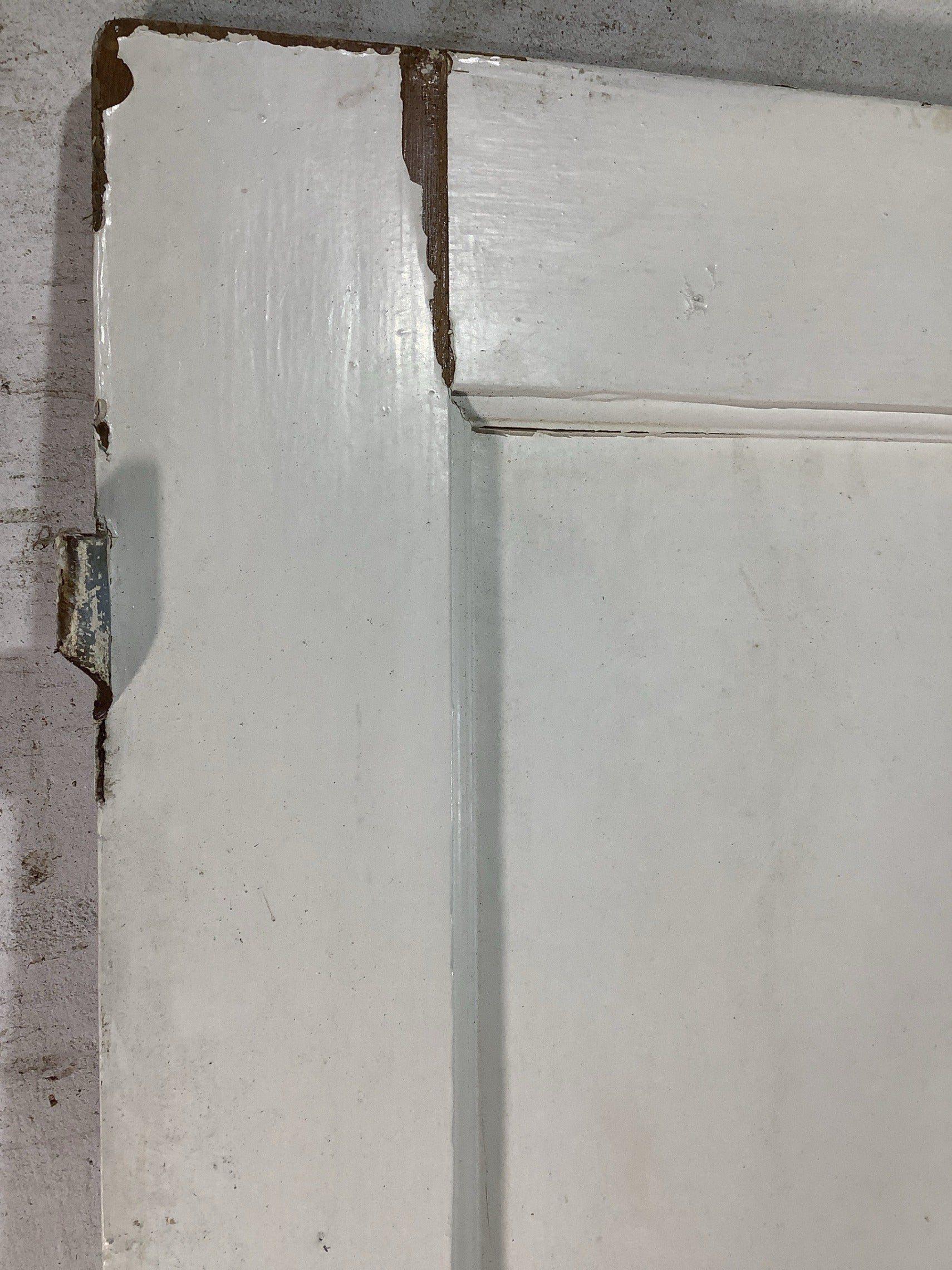 11th Pic 1930s Internal Painted  Pitch Pine Reclaimed Door