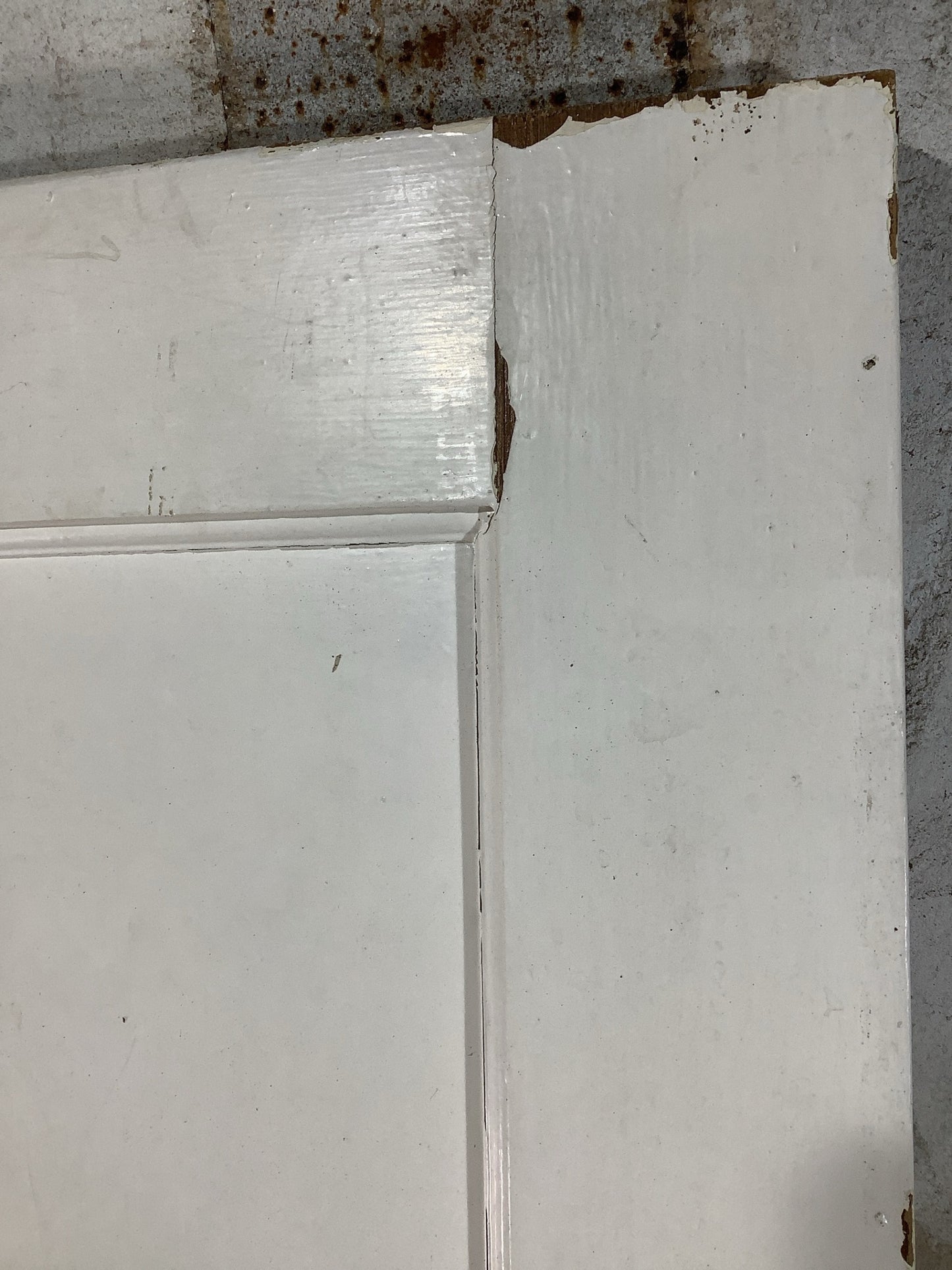 12th Pic 1930s Internal Painted  Pitch Pine Reclaimed Door