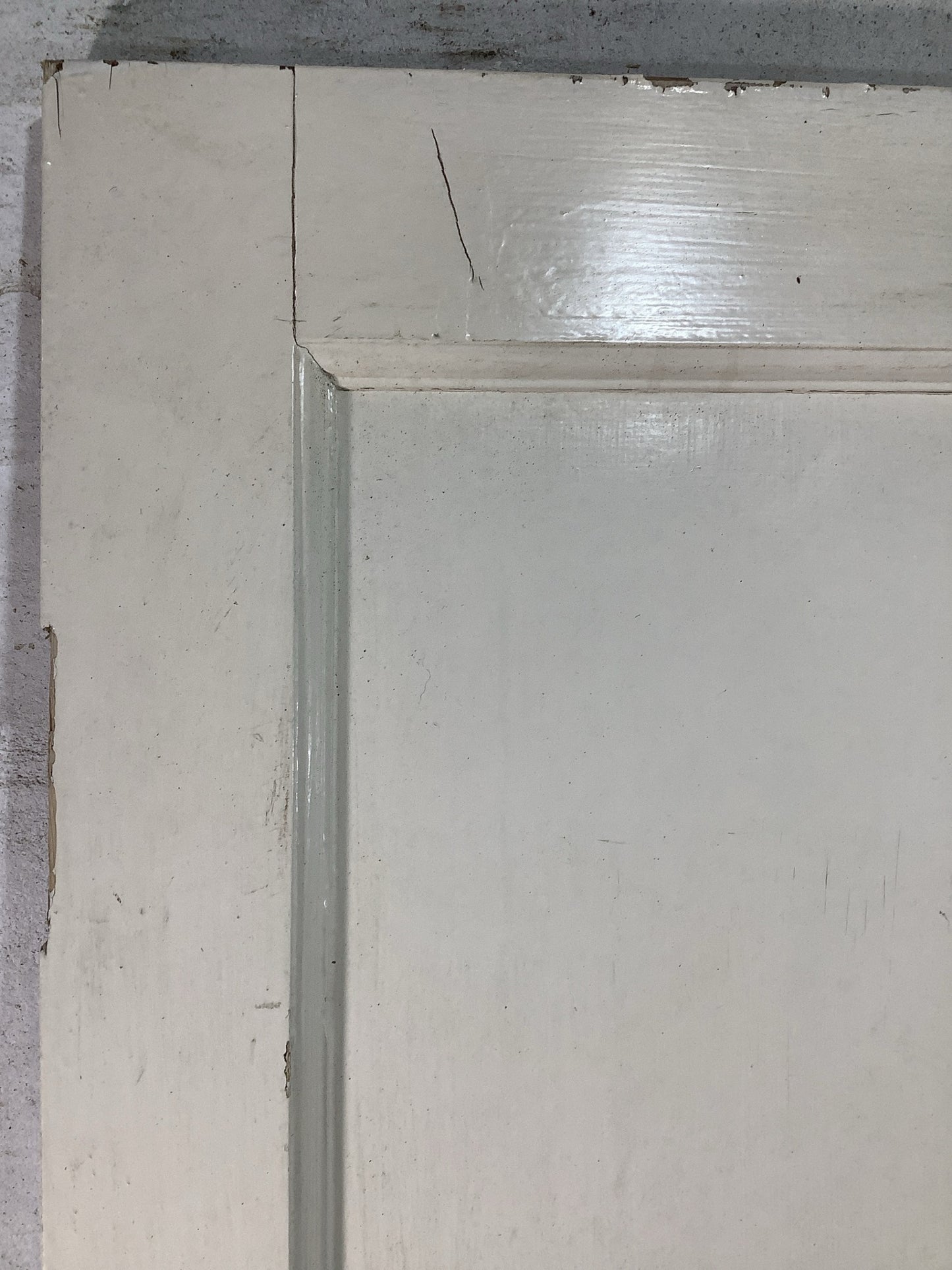 5th Pic 1930s Internal Painted  Pitch Pine Reclaimed Door