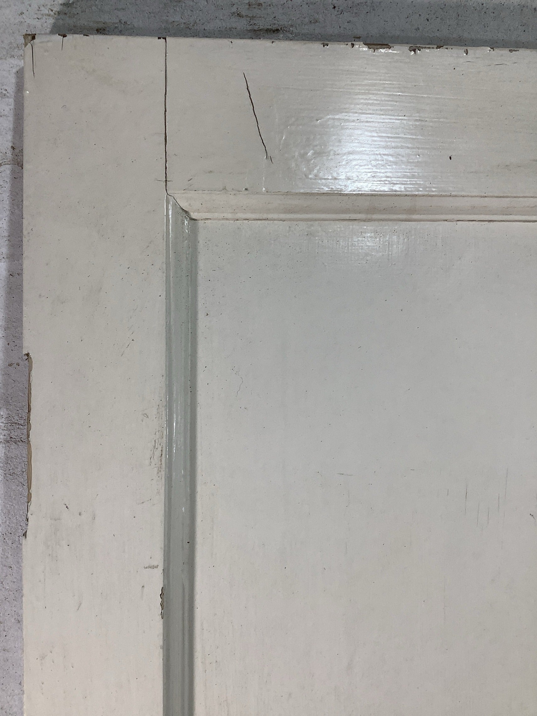 5th Pic 1930s Internal Painted  Pitch Pine Reclaimed Door