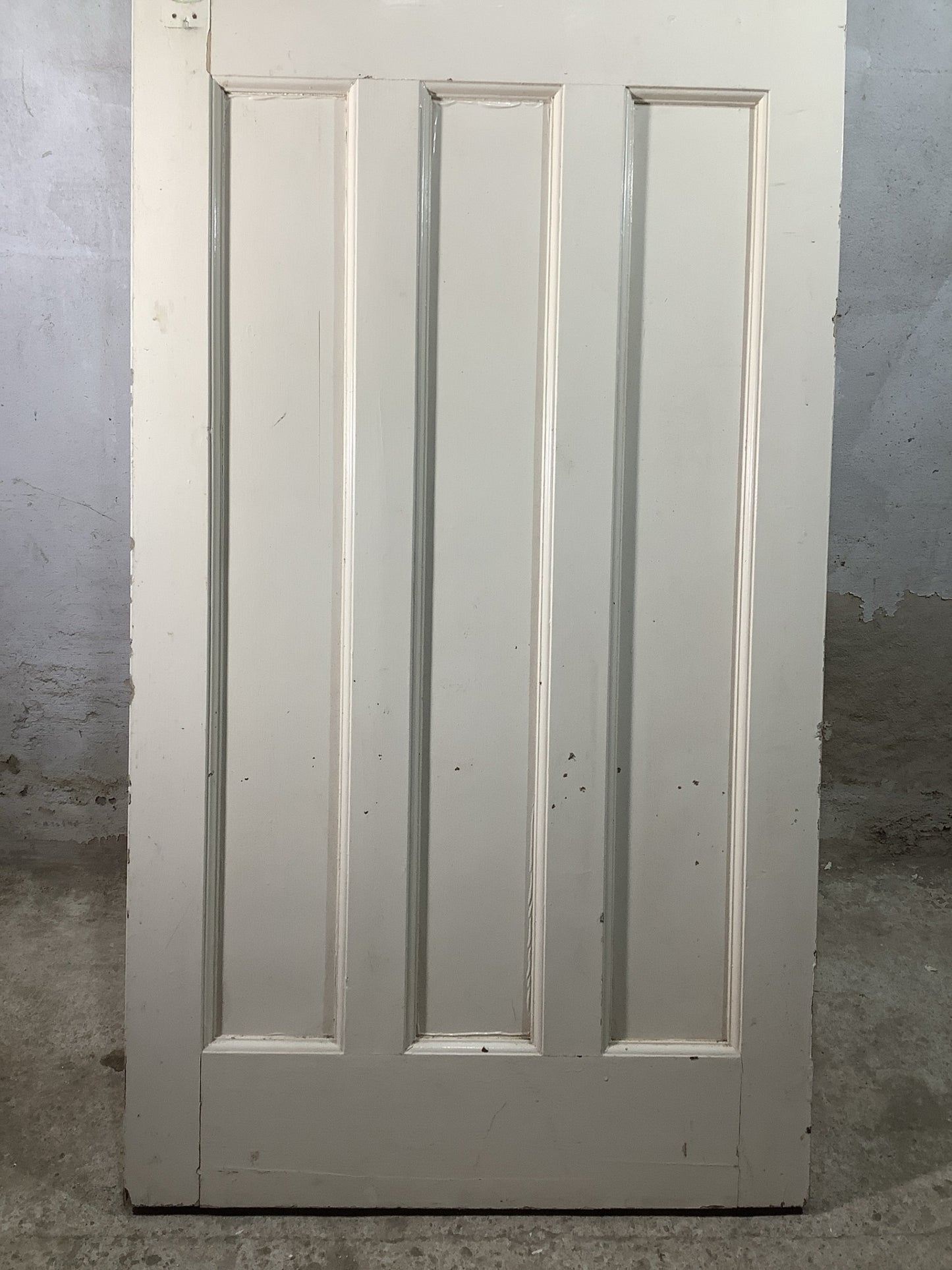9th Pic 1930s Internal Painted  Pitch Pine Reclaimed Door