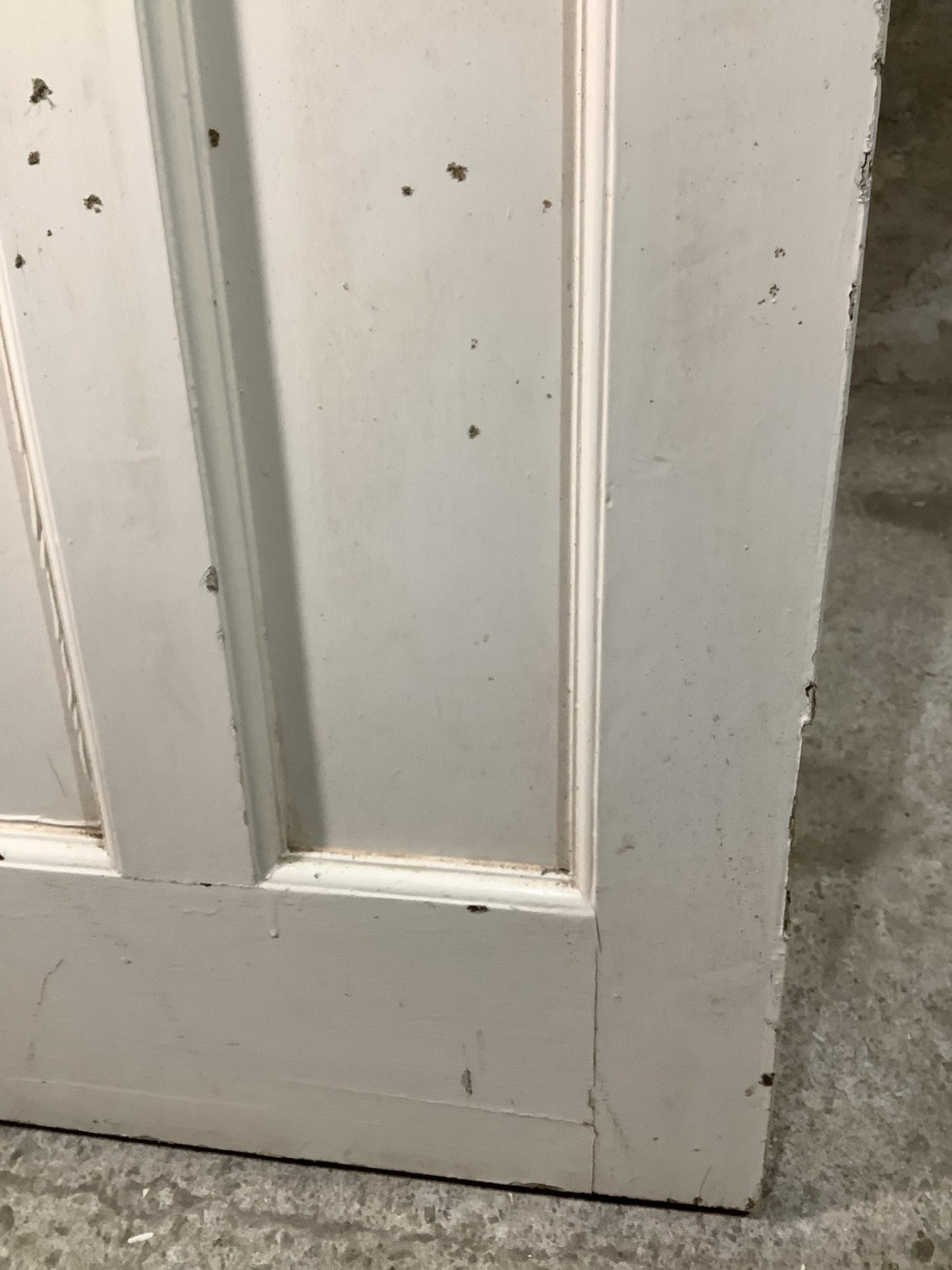 11th Pic 1930s Internal Painted  Pitch Pine Reclaimed Door