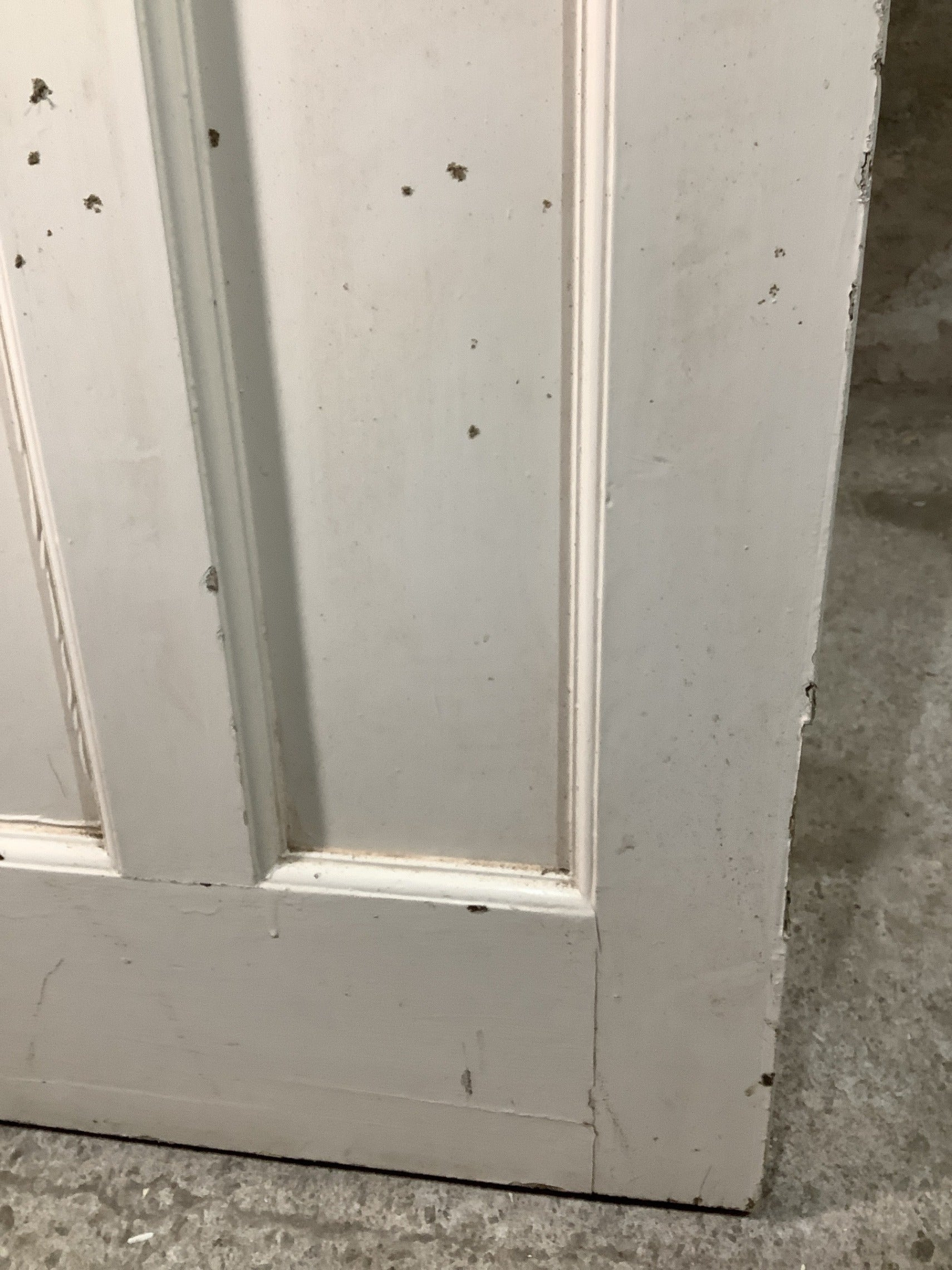 11th Pic 1930s Internal Painted  Pitch Pine Reclaimed Door