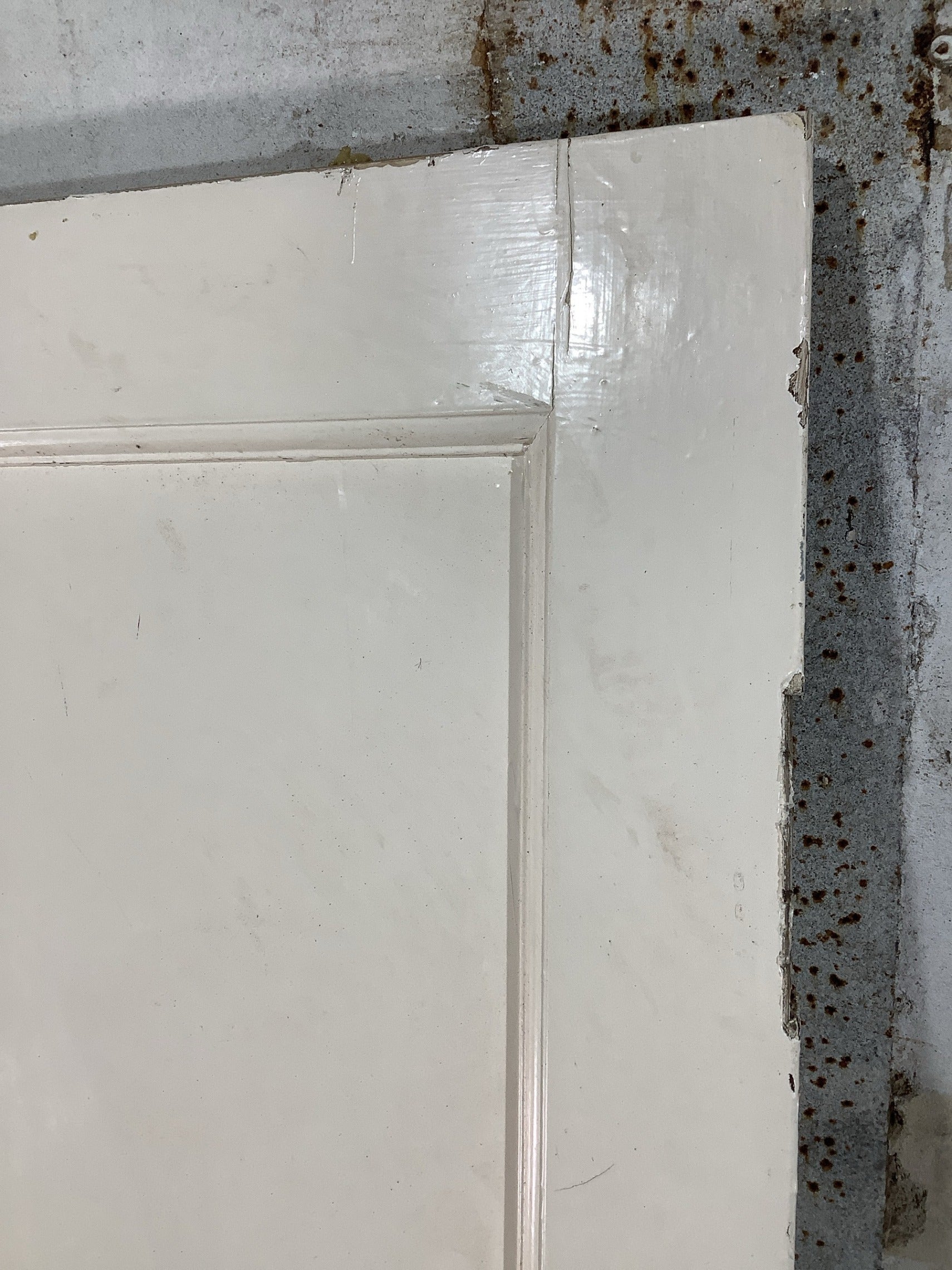 12th Pic 1930s Internal Painted  Pitch Pine Reclaimed Door