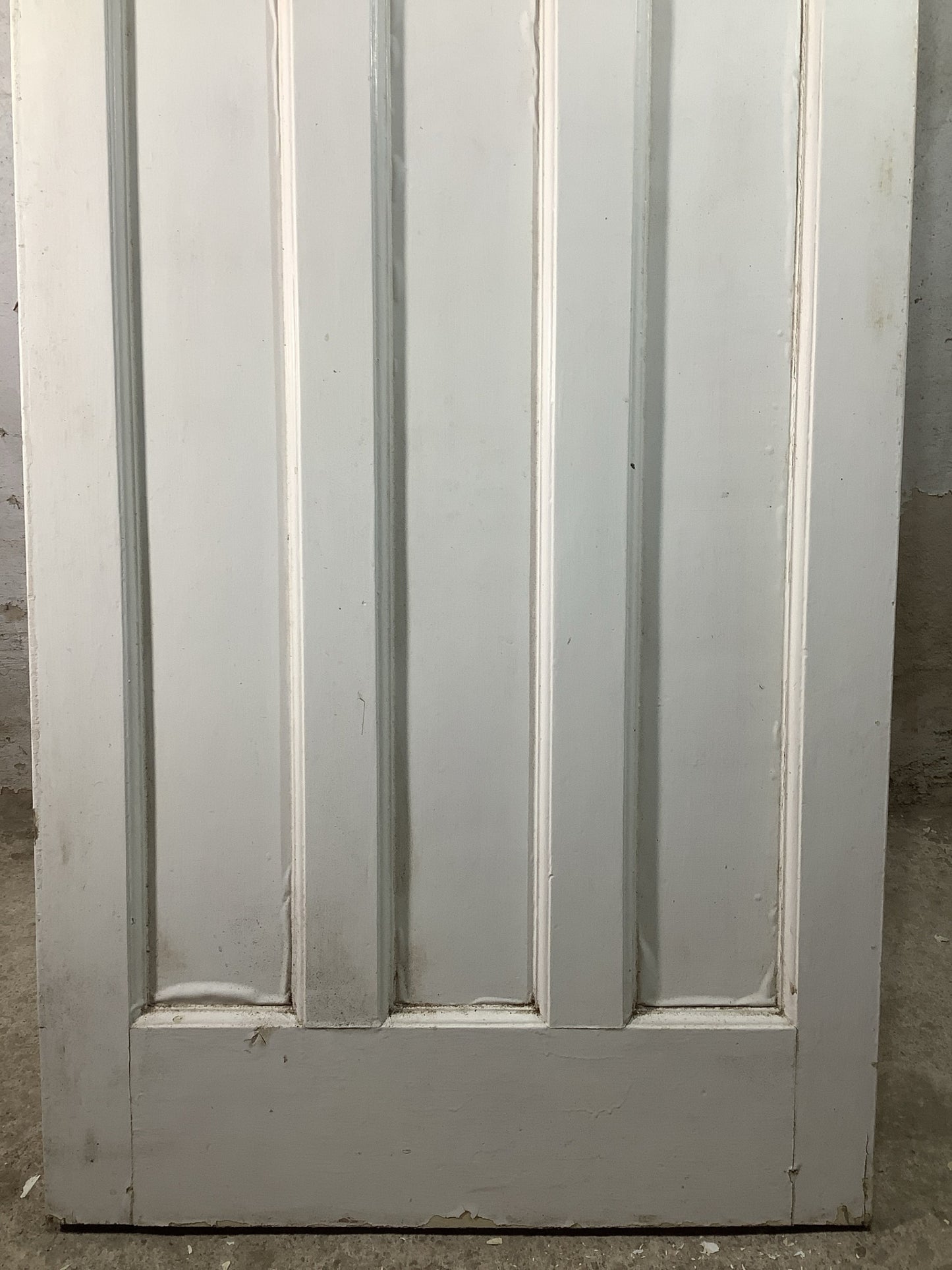 4th Pic 1930s Internal Painted  Pitch Pine Reclaimed Door