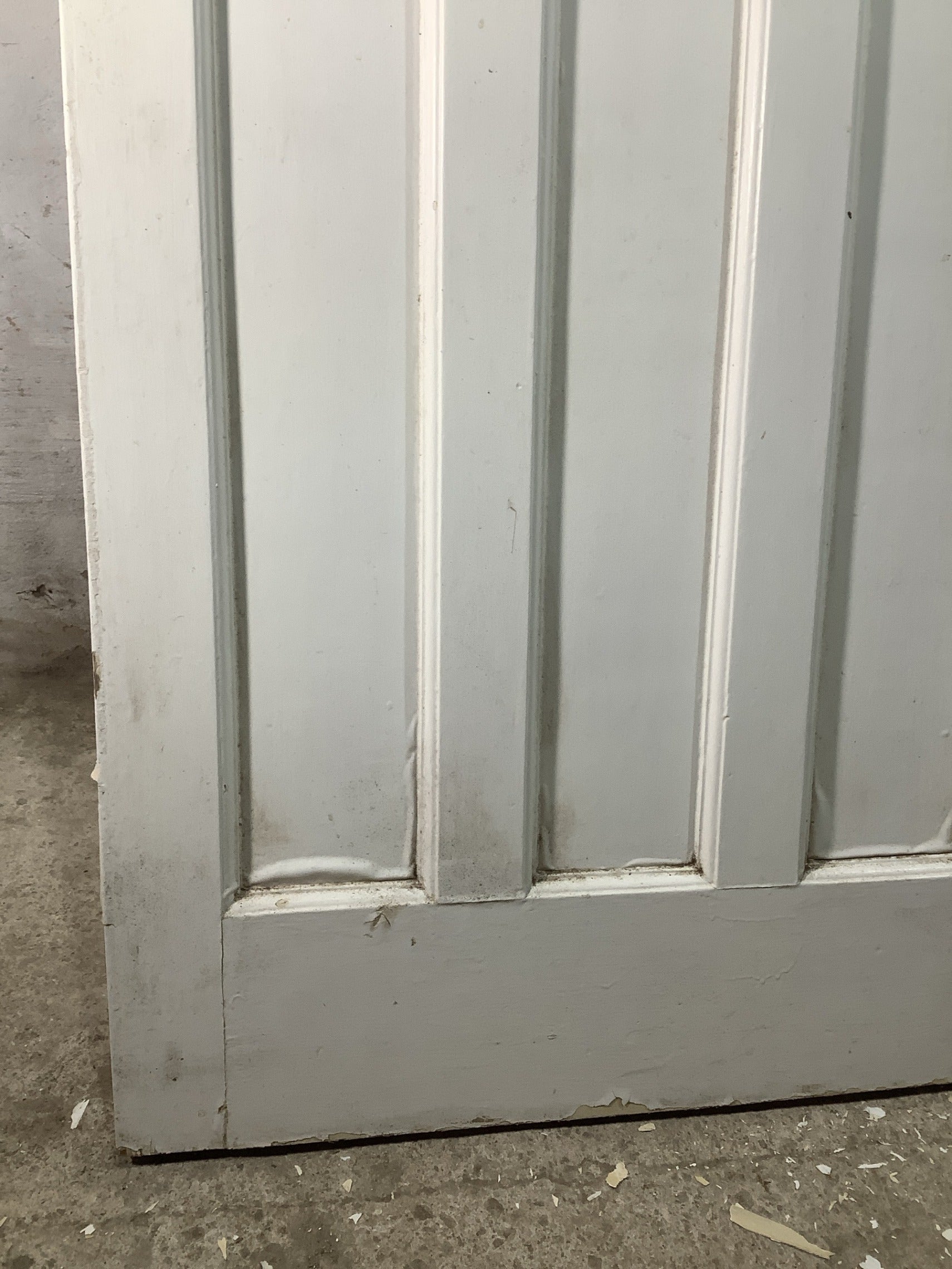 6th Pic 1930s Internal Painted  Pitch Pine Reclaimed Door