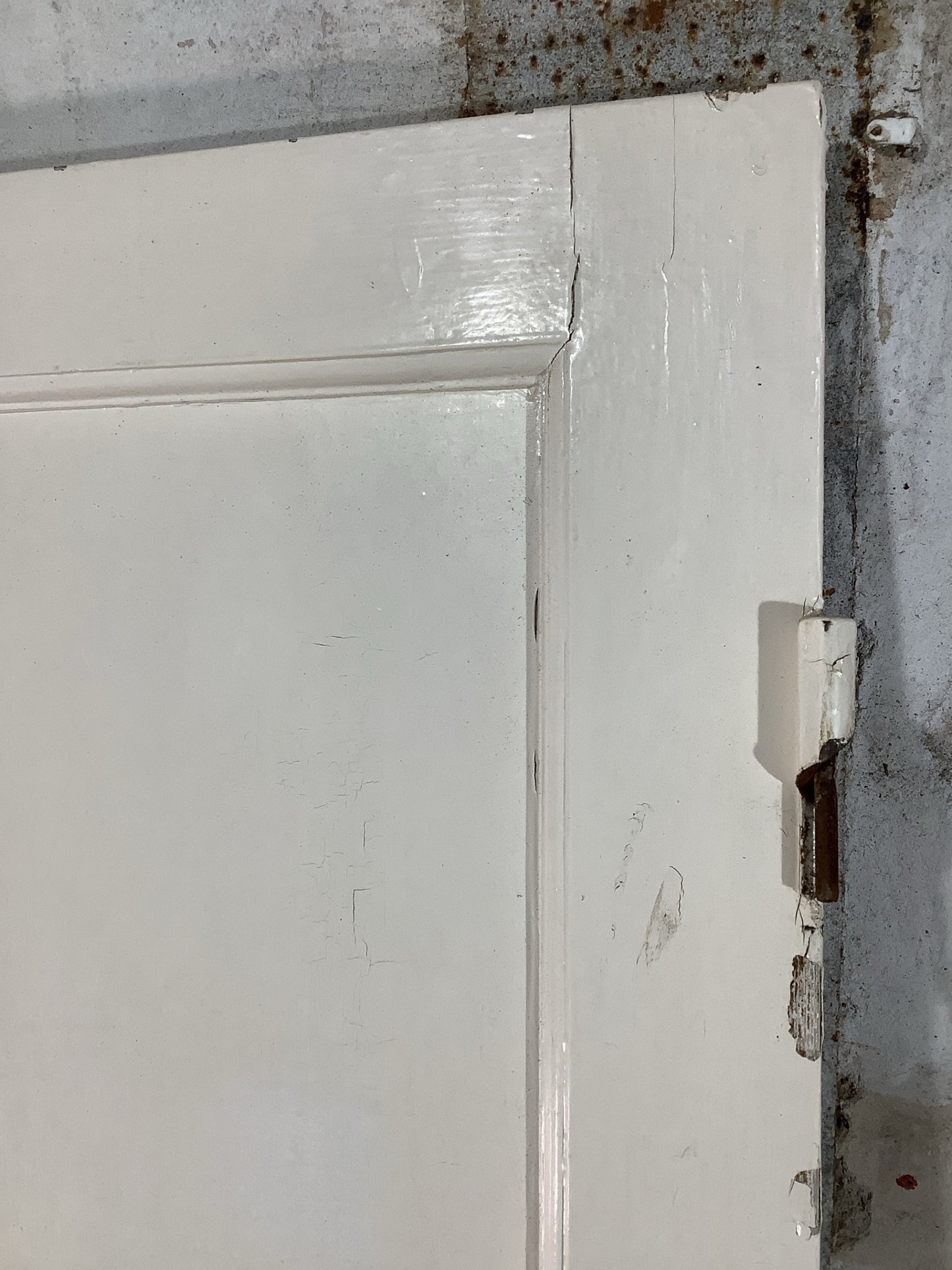 11th Pic 1930s Internal Painted  Pitch Pine Reclaimed Door