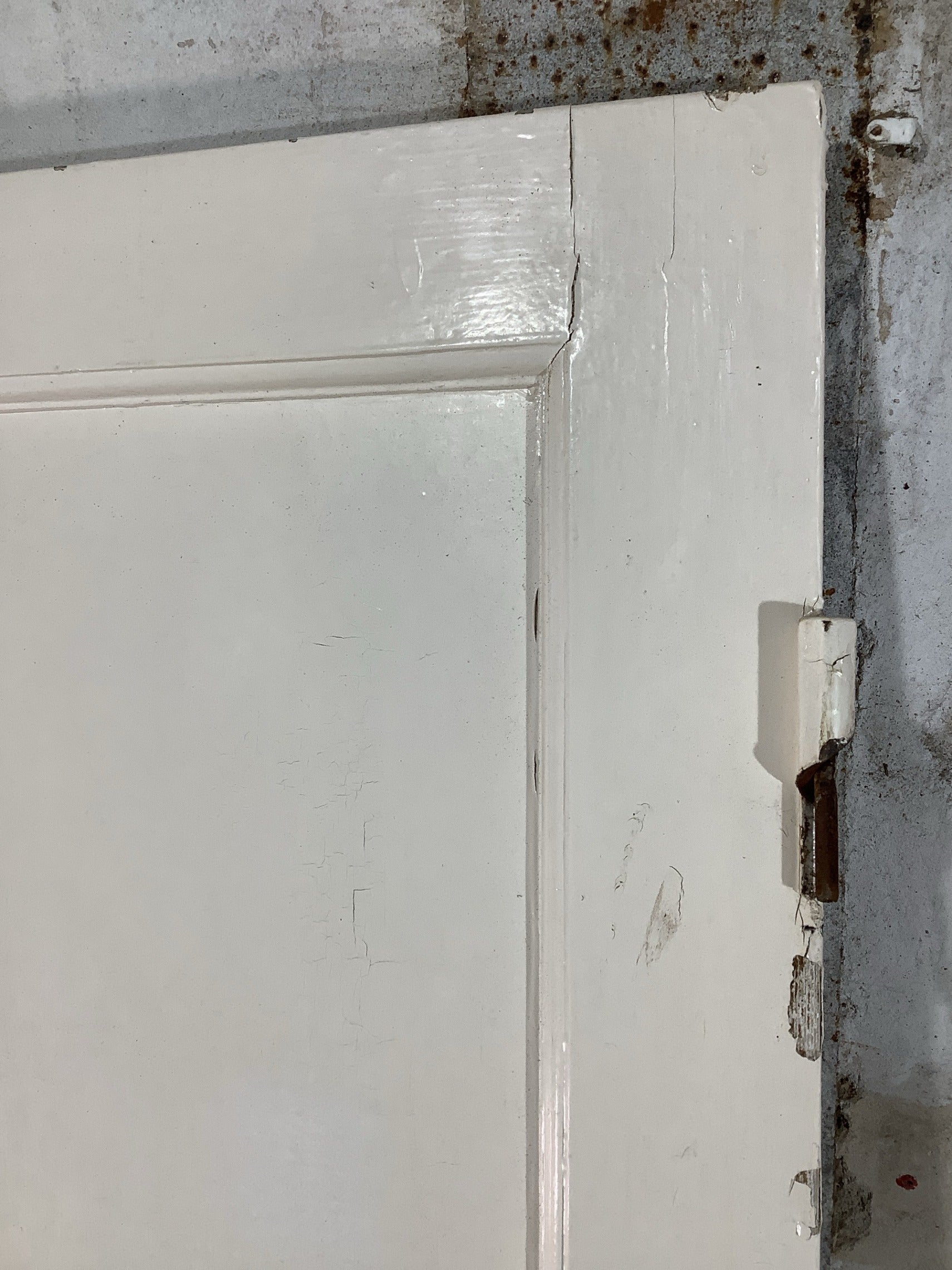11th Pic 1930s Internal Painted  Pitch Pine Reclaimed Door