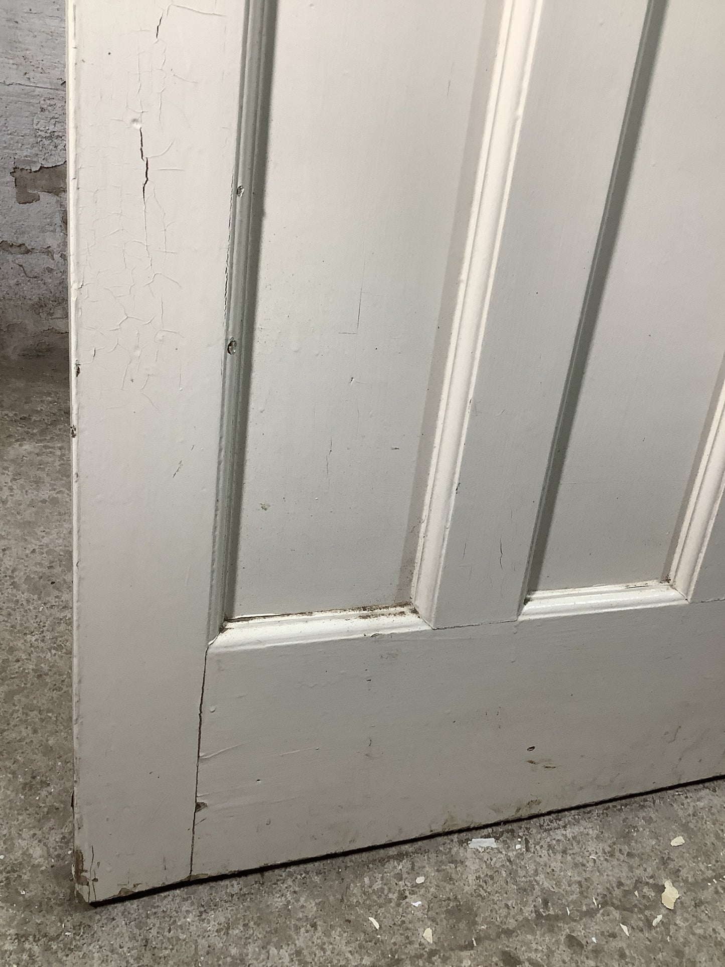 12th Pic 1930s Internal Painted  Pitch Pine Reclaimed Door