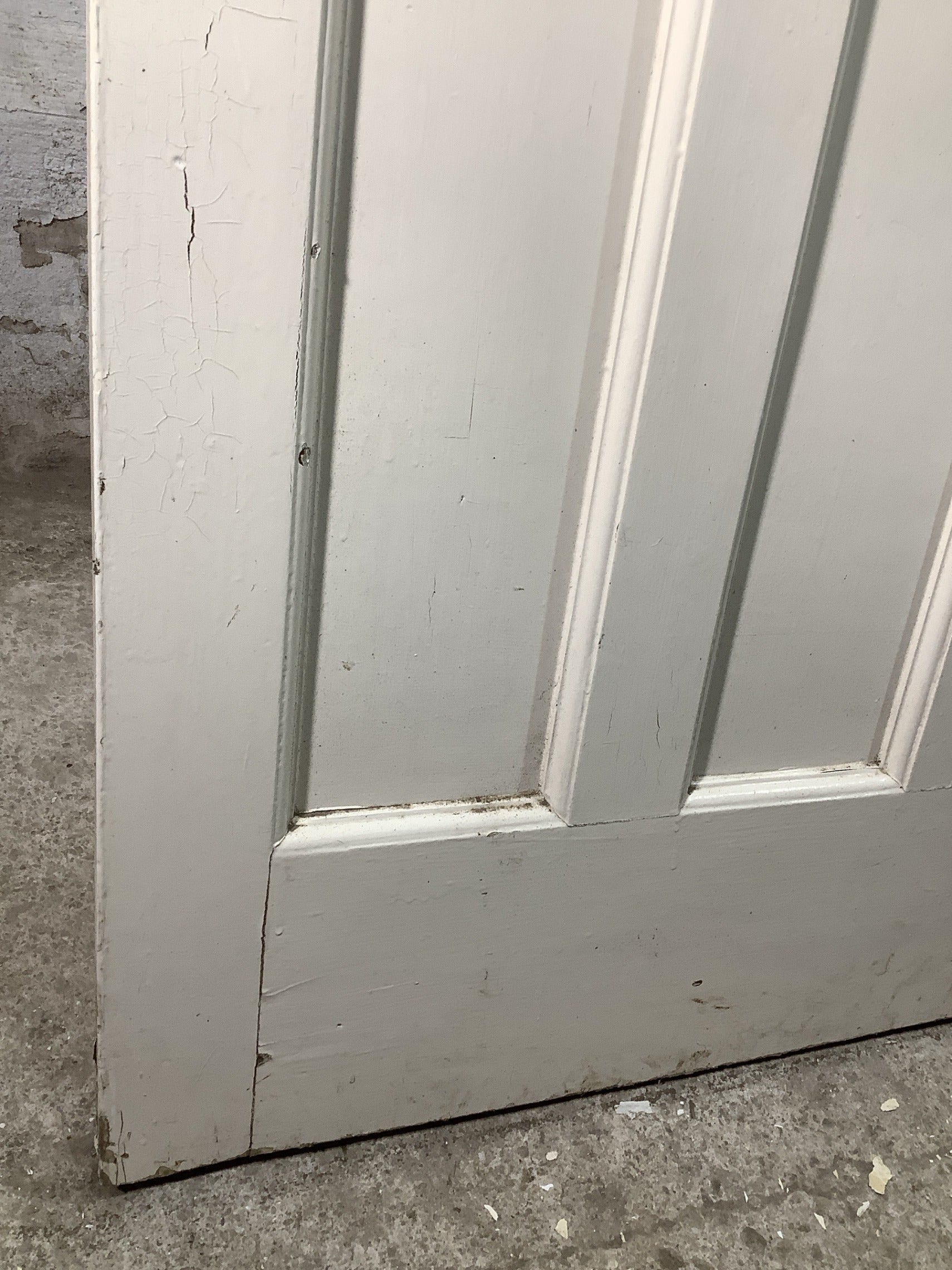 12th Pic 1930s Internal Painted  Pitch Pine Reclaimed Door