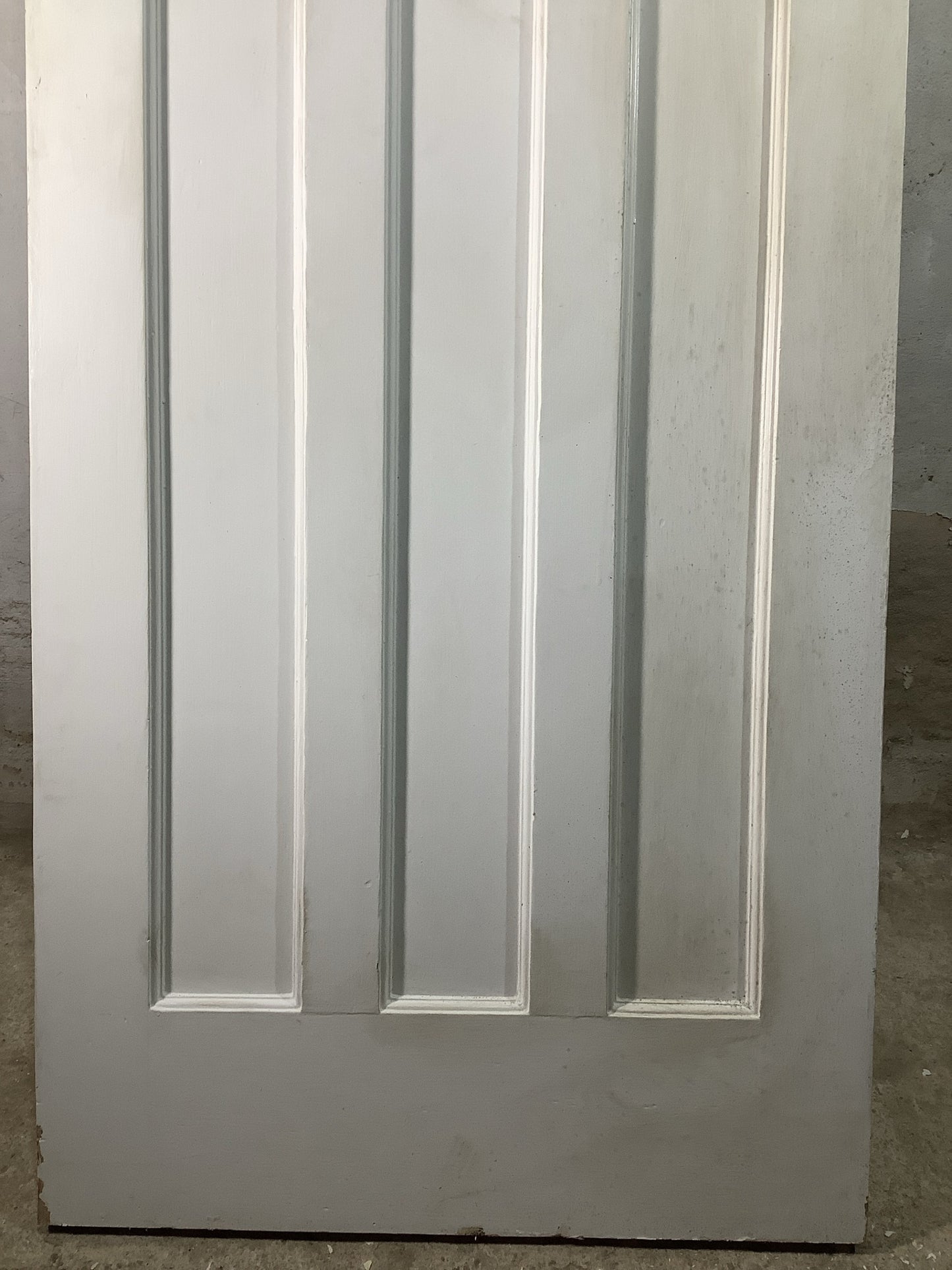 3rd Pic 1930s Internal Painted  Pitch Pine Reclaimed Door