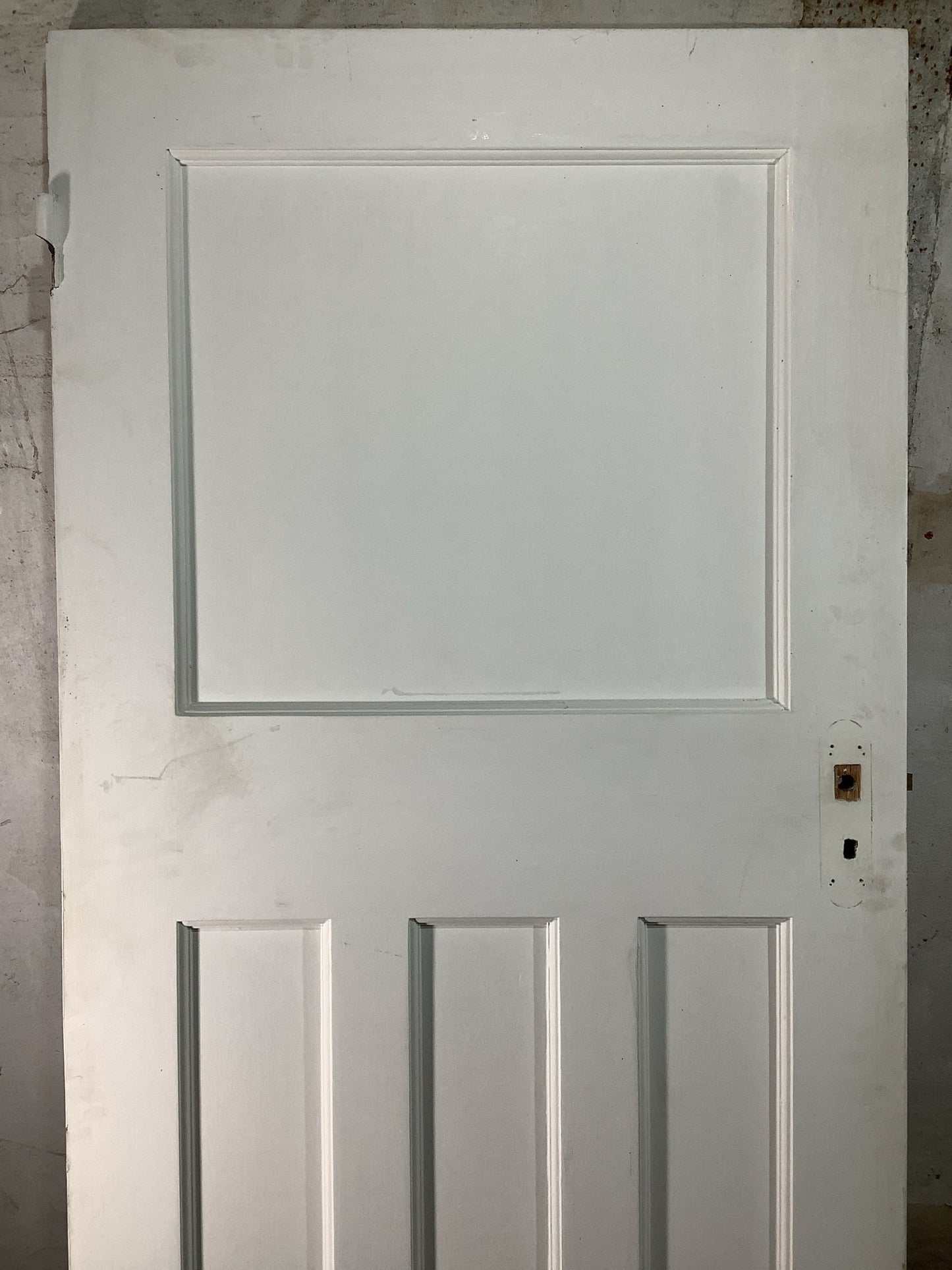 8th Pic 1930s Internal Painted  Pitch Pine Reclaimed Door