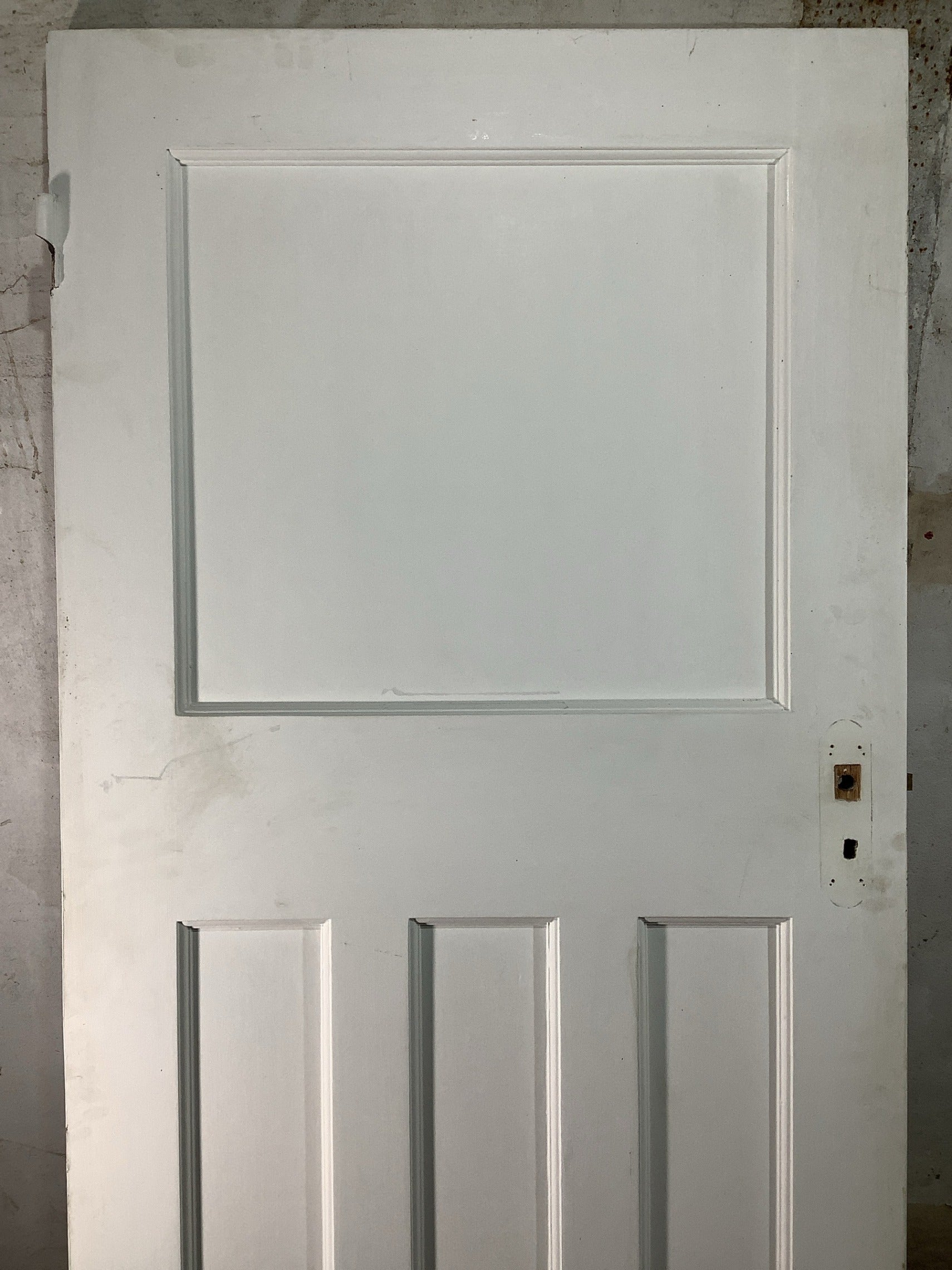 8th Pic 1930s Internal Painted  Pitch Pine Reclaimed Door