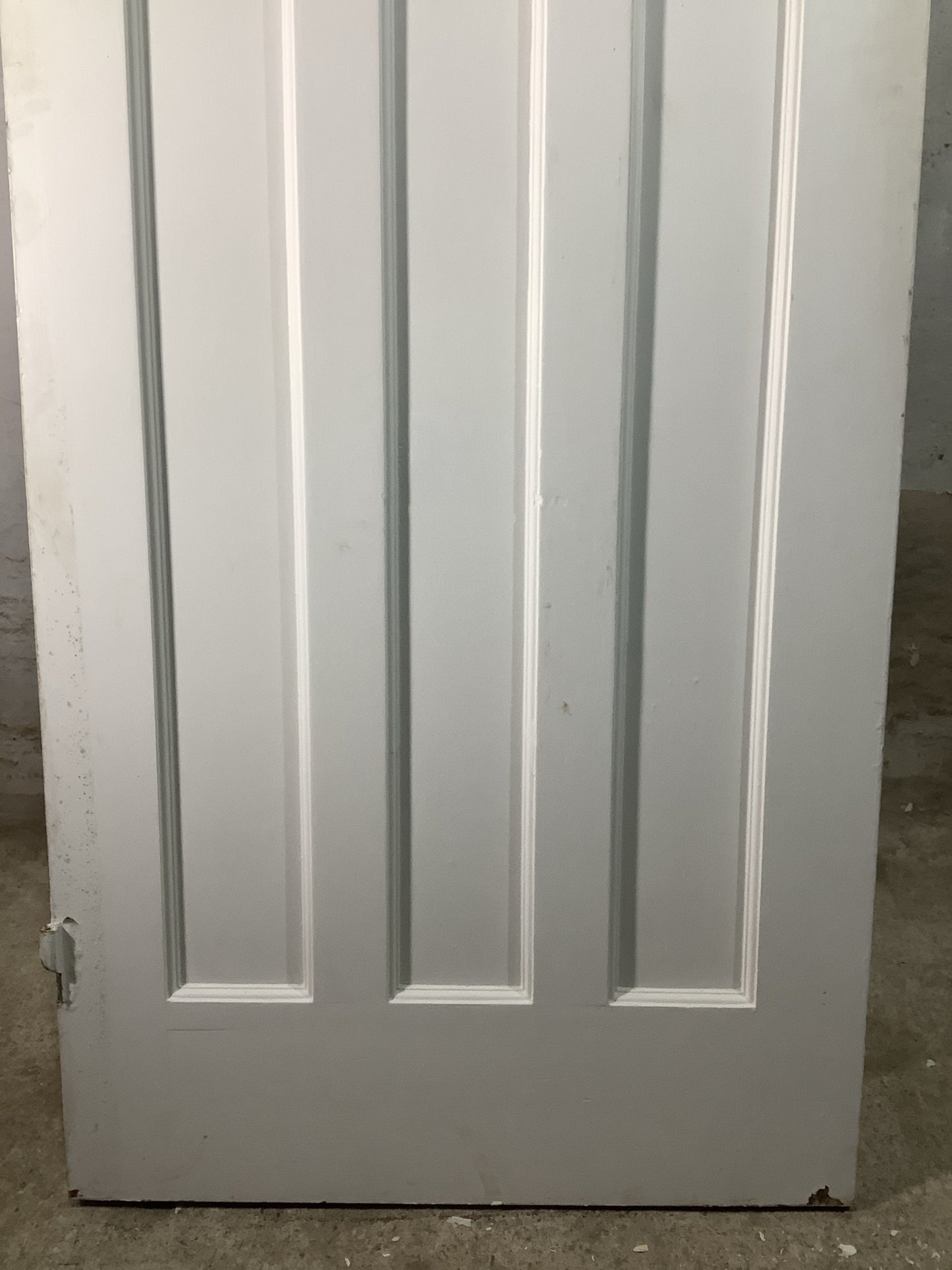 9th Pic 1930s Internal Painted  Pitch Pine Reclaimed Door