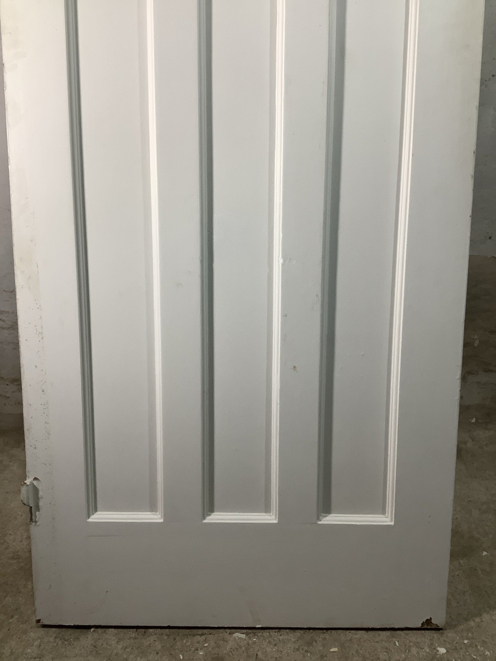 9th Pic 1930s Internal Painted  Pitch Pine Reclaimed Door