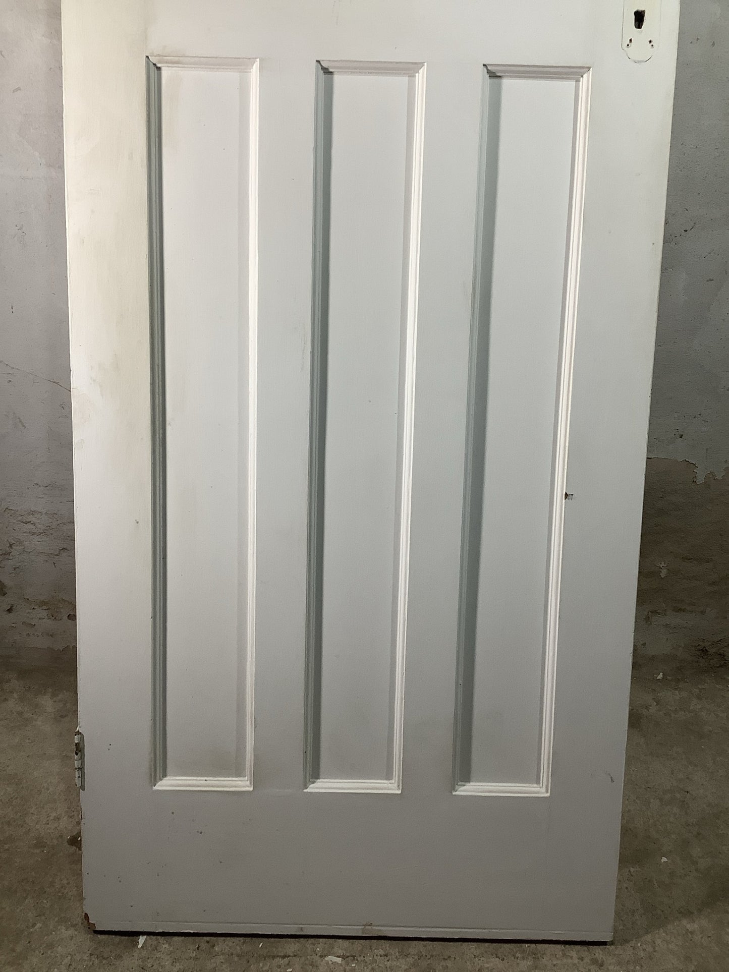 3rd Pic 1930s Internal Painted  Pitch Pine Reclaimed Door