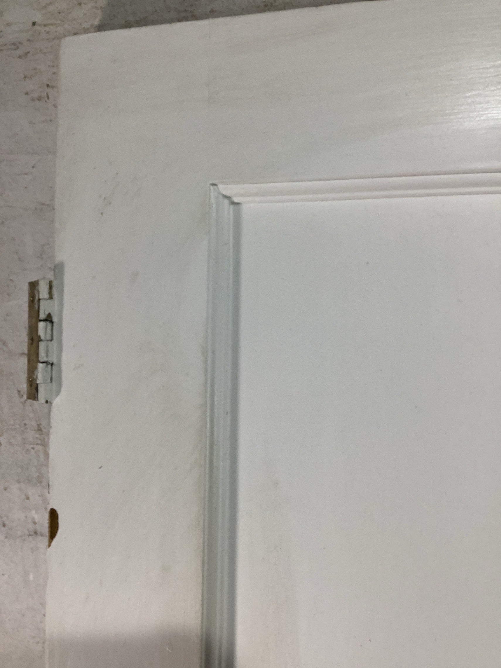 6th Pic 1930s Internal Painted  Pitch Pine Reclaimed Door