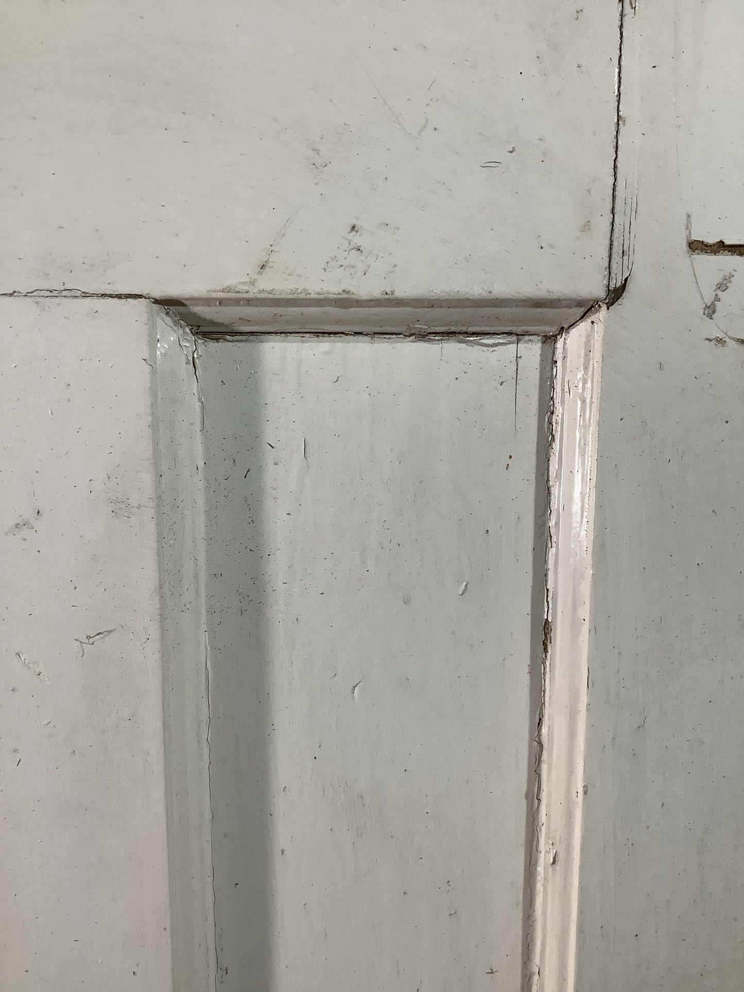 6th Pic 1930s Internal Painted  Pitch Pine Reclaimed Door