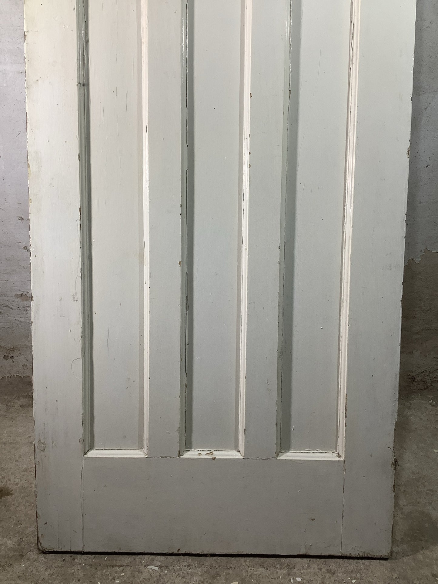 9th Pic 1930s Internal Painted  Pitch Pine Reclaimed Door