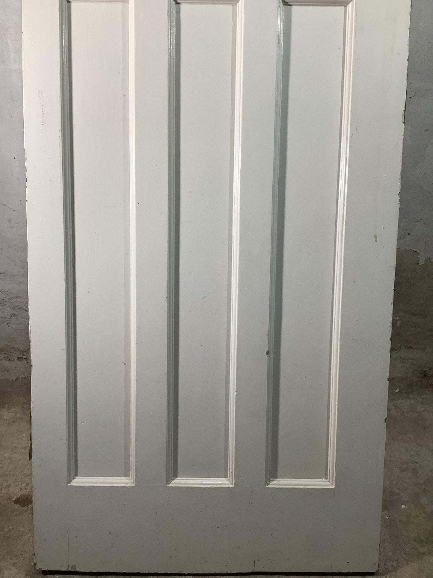 3rd Pic 1930s Internal Painted  Pitch Pine Reclaimed Door