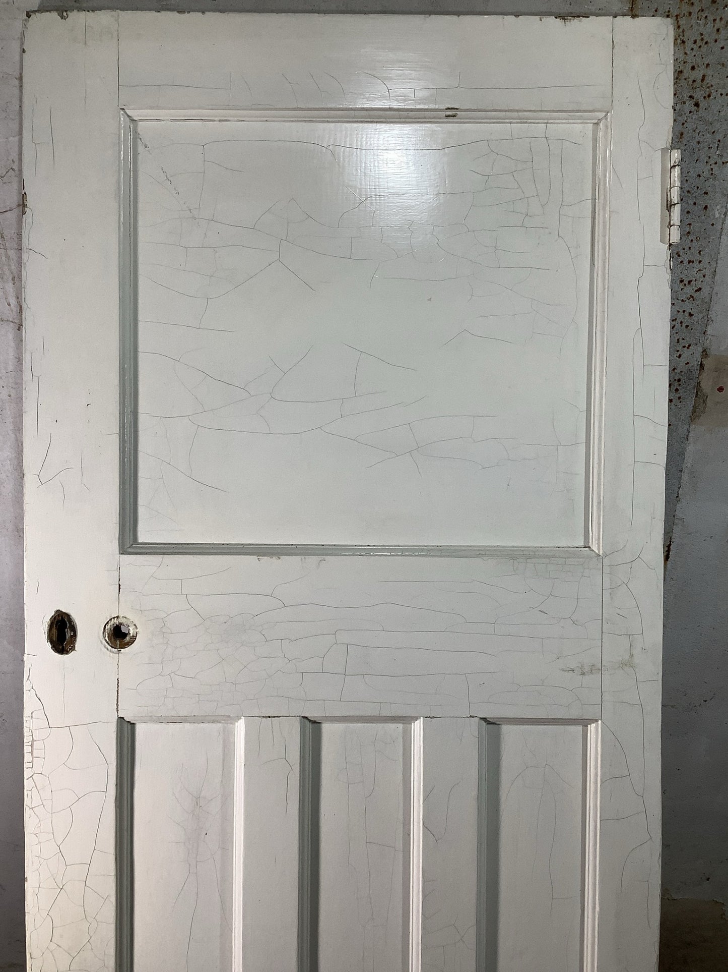 8th Pic 1930s Internal Painted  Pitch Pine Reclaimed Door