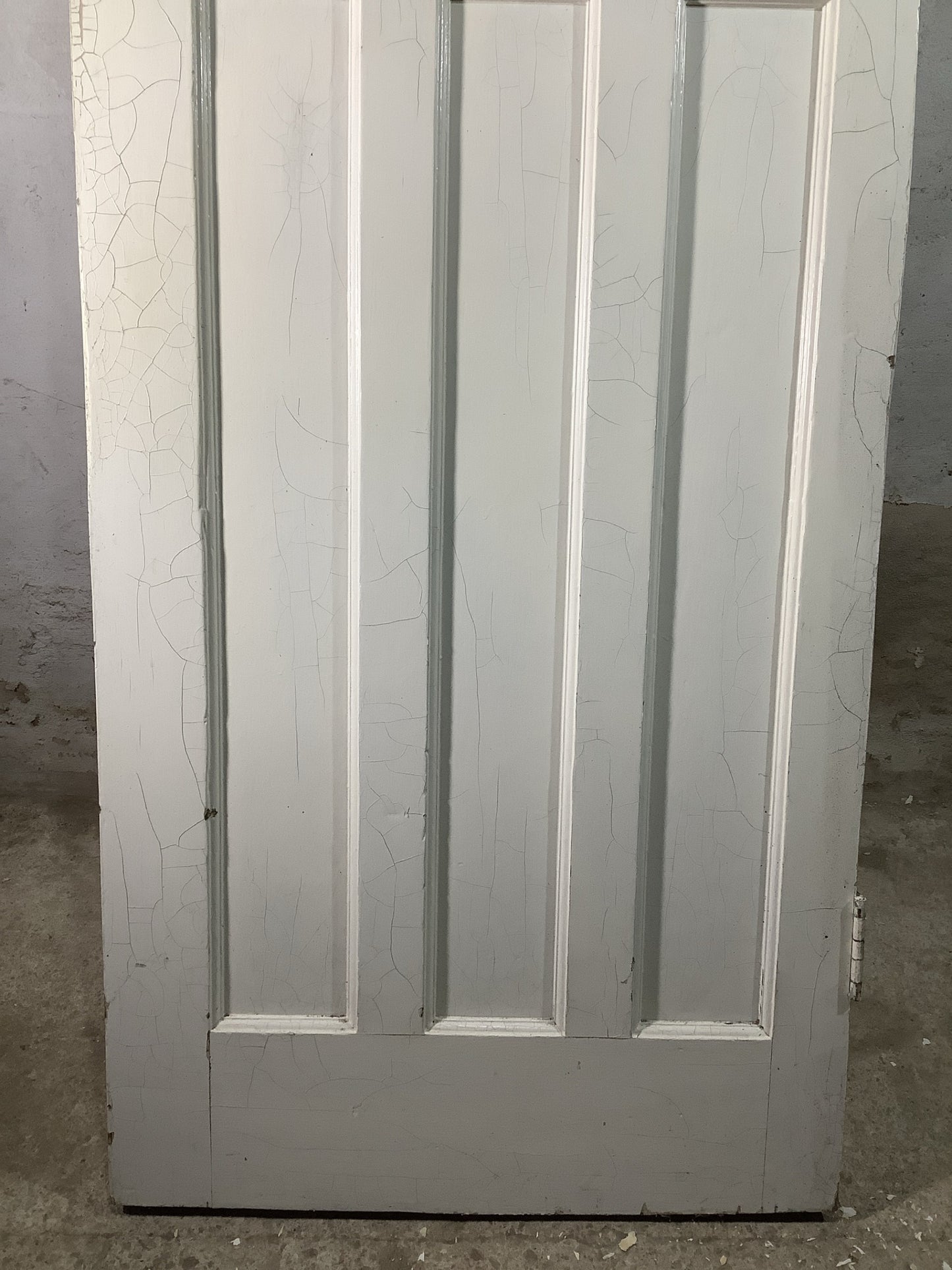 9th Pic 1930s Internal Painted  Pitch Pine Reclaimed Door