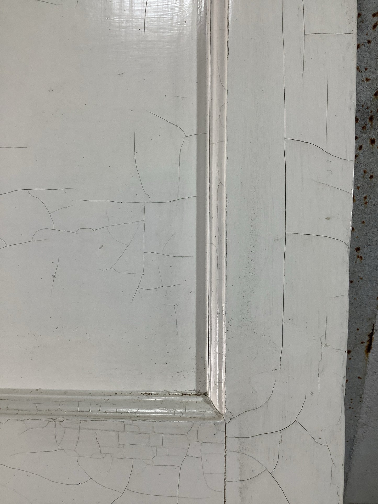 11th Pic 1930s Internal Painted  Pitch Pine Reclaimed Door