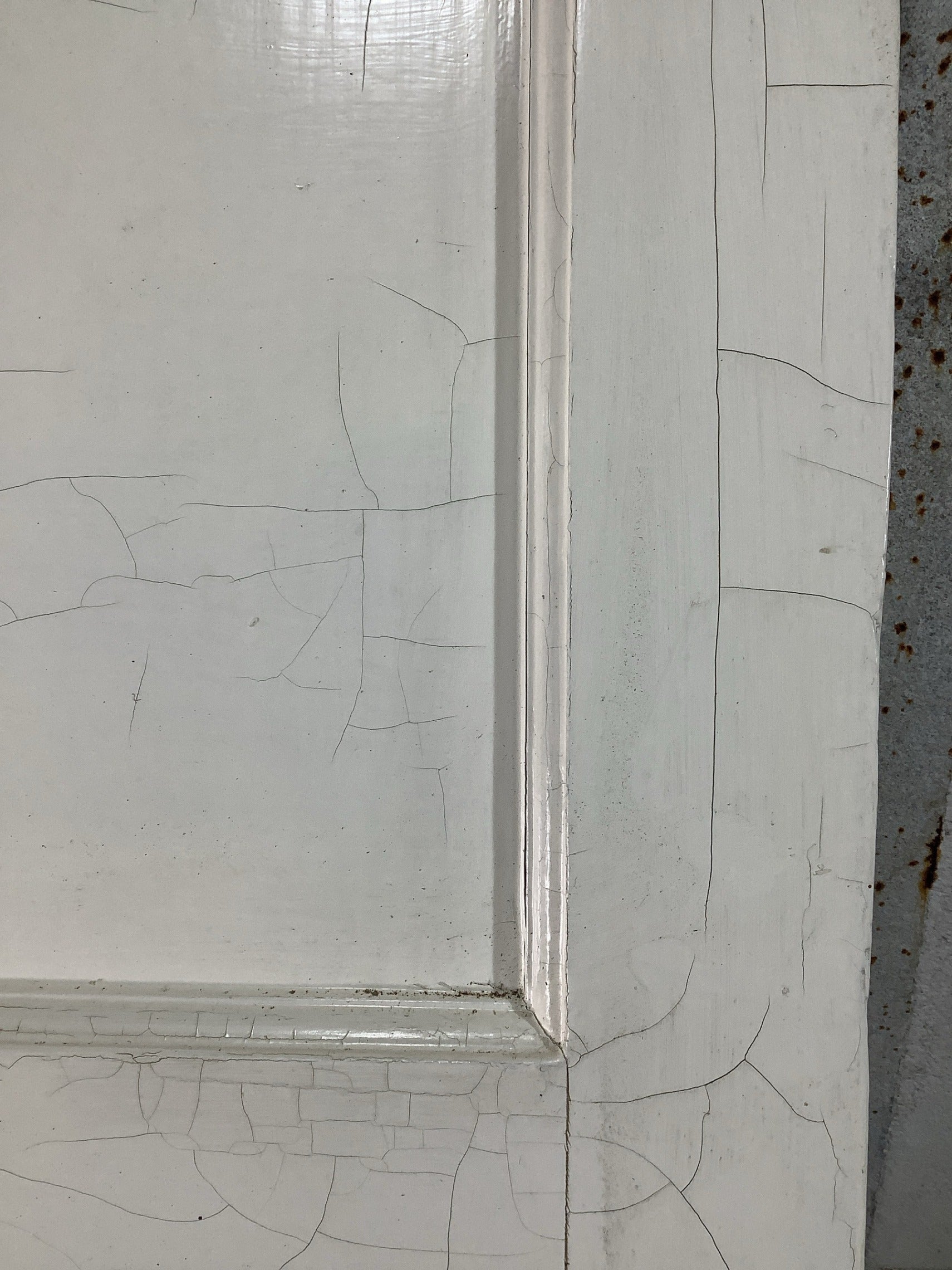 11th Pic 1930s Internal Painted  Pitch Pine Reclaimed Door