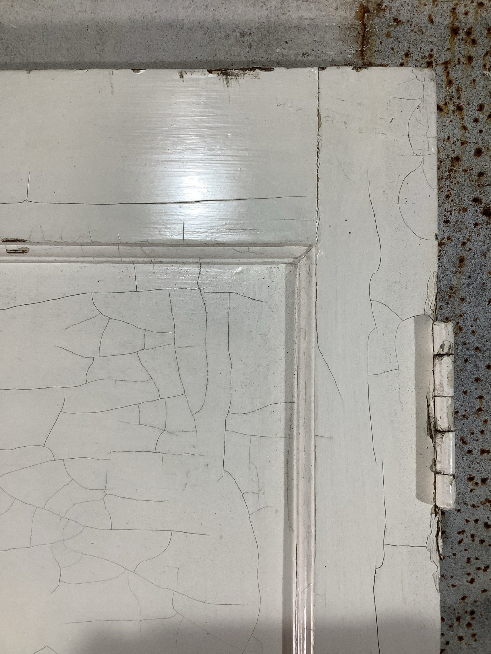 12th Pic 1930s Internal Painted  Pitch Pine Reclaimed Door