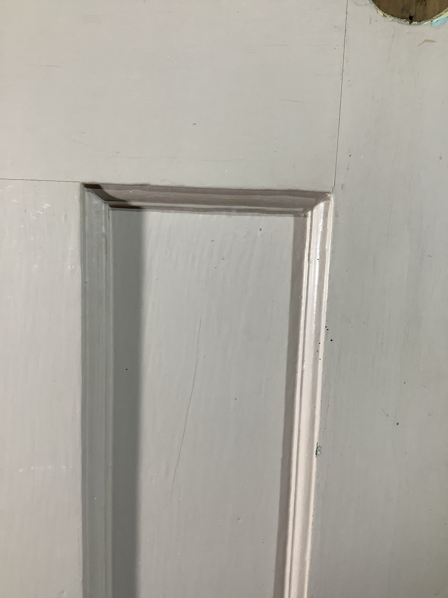 6th Pic 1930s Internal Painted  Pitch Pine Reclaimed Door