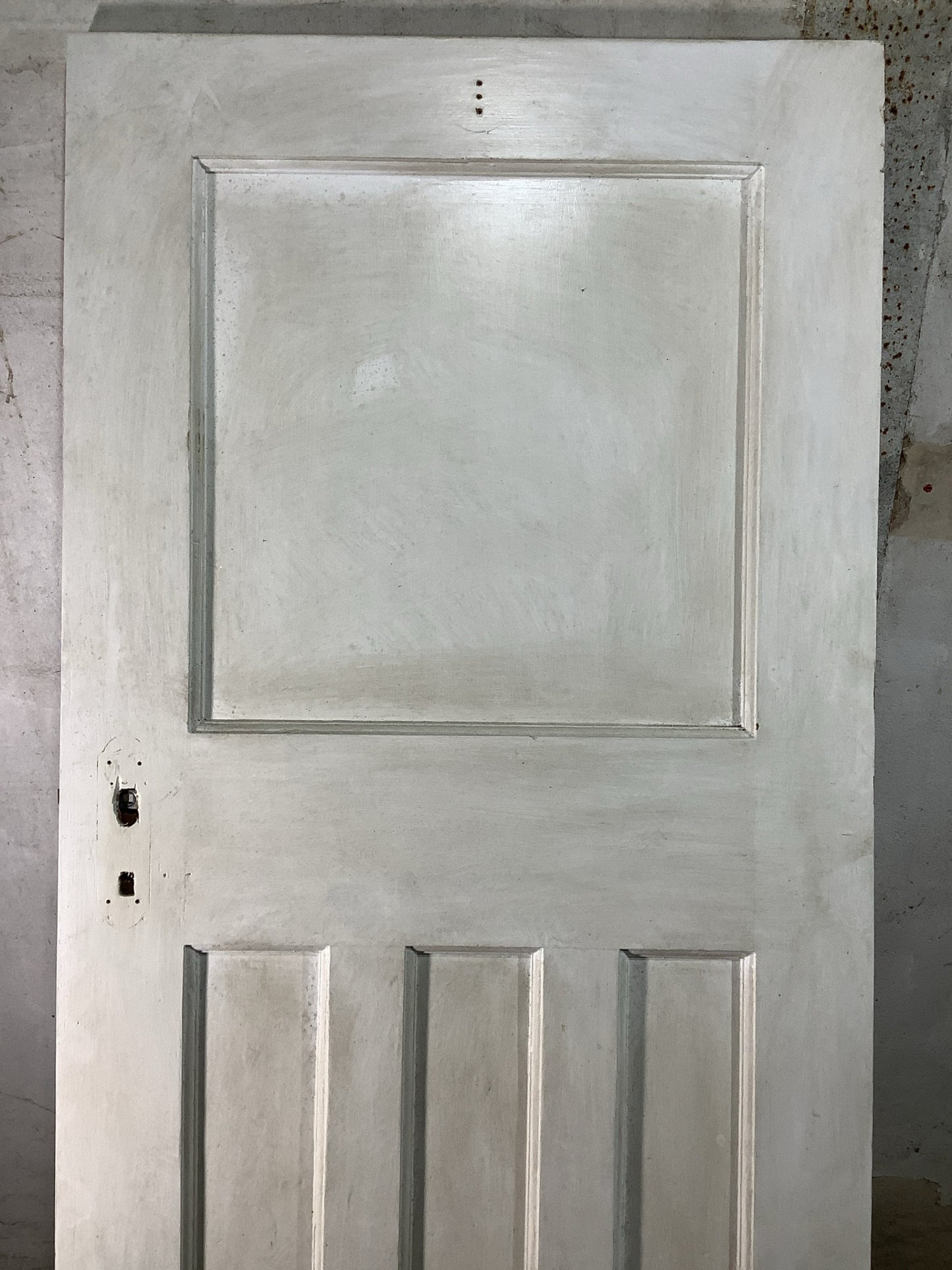 2nd Pic 1930s Internal Painted  Pitch Pine Reclaimed Door