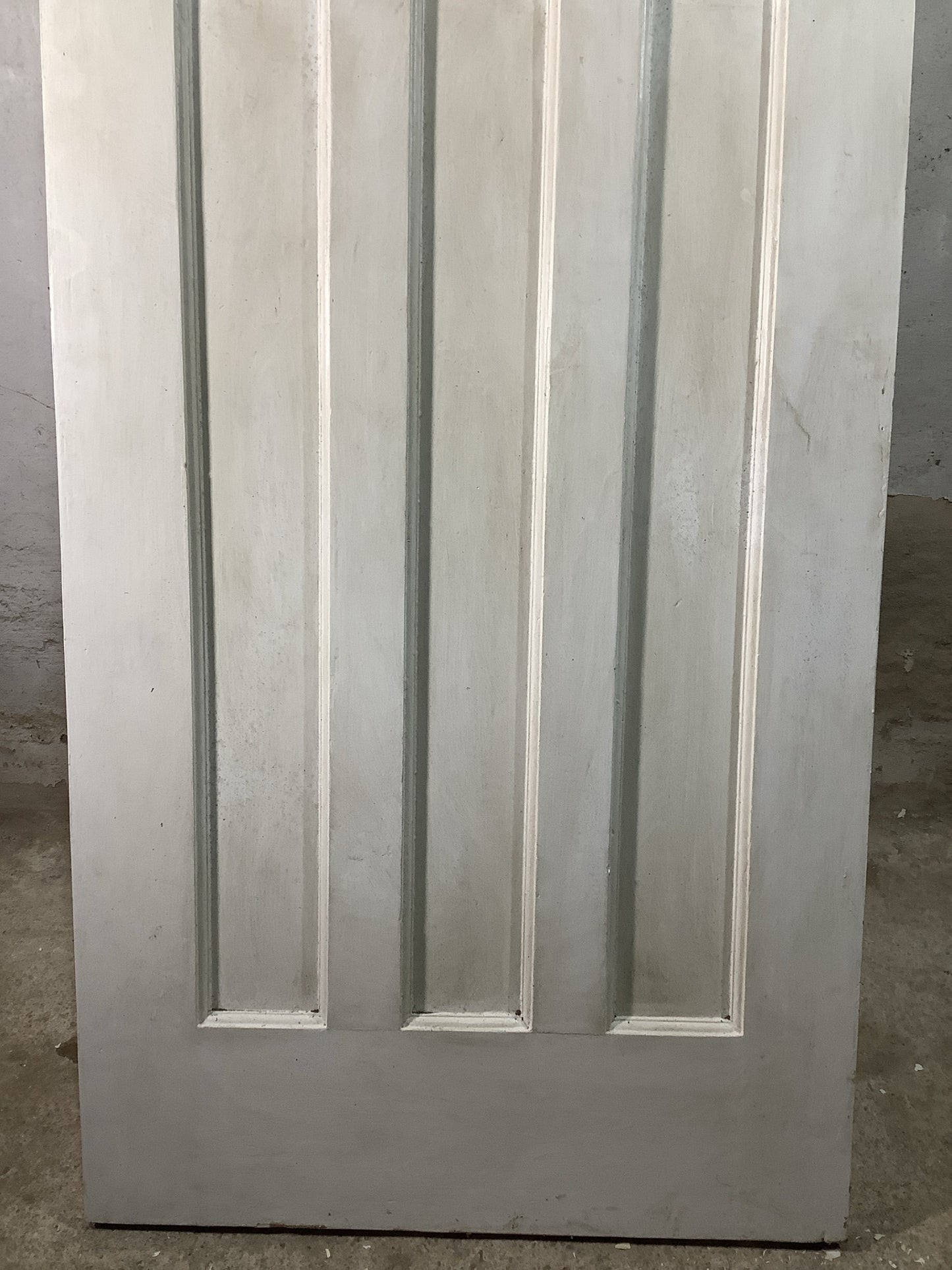 3rd Pic 1930s Internal Painted  Pitch Pine Reclaimed Door