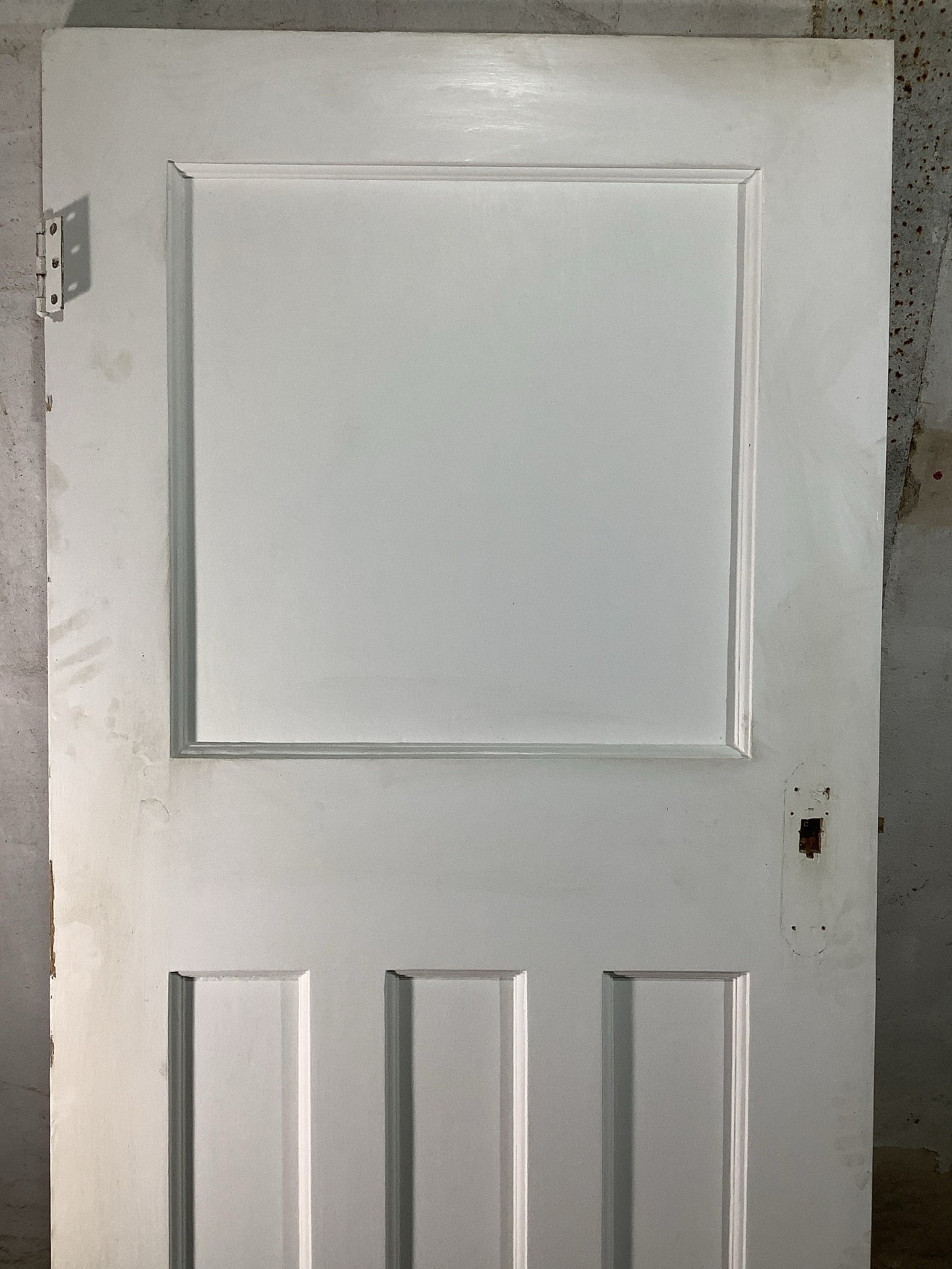 8th Pic 1930s Internal Painted  Pitch Pine Reclaimed Door