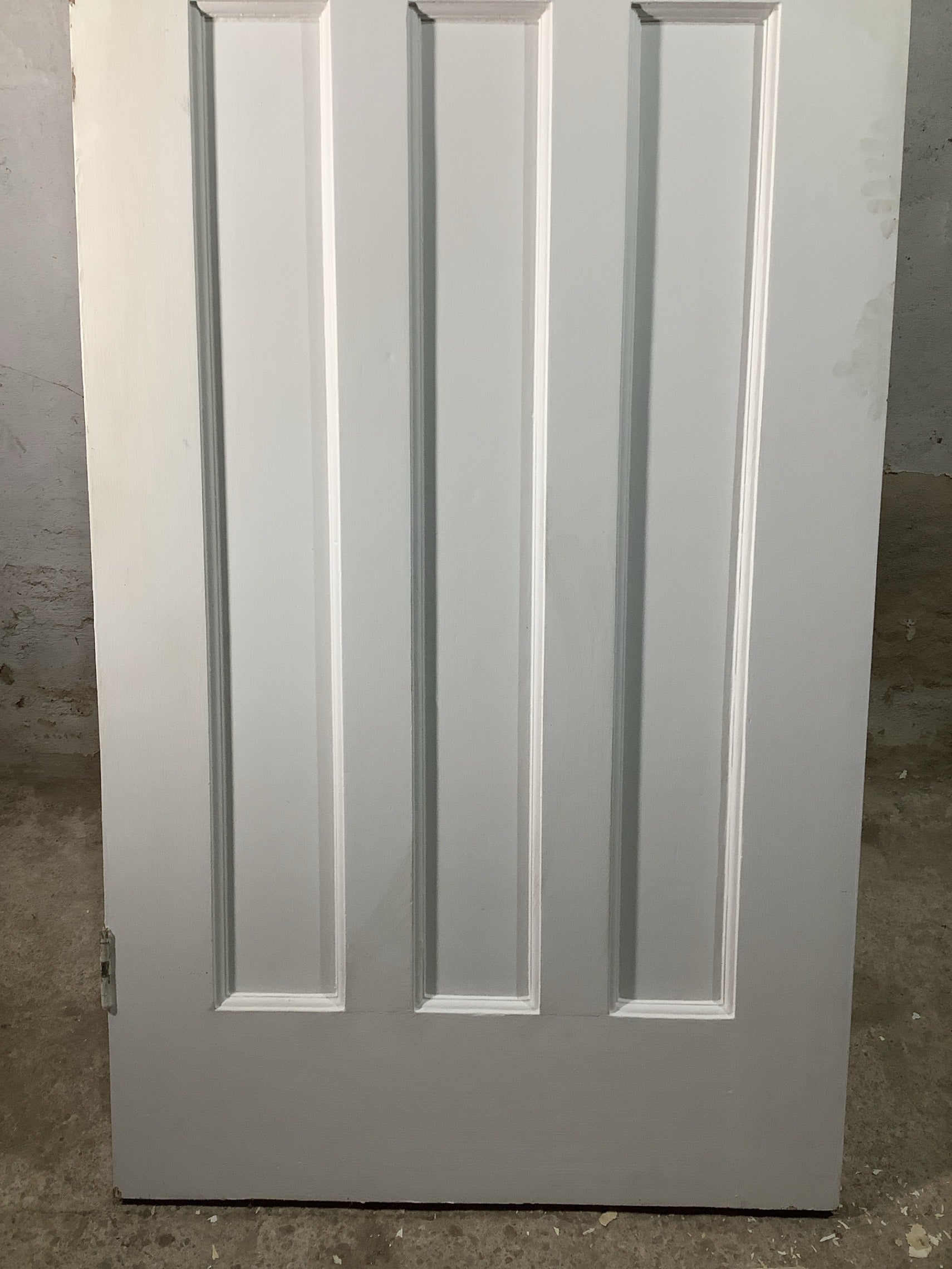 9th Pic 1930s Internal Painted  Pitch Pine Reclaimed Door