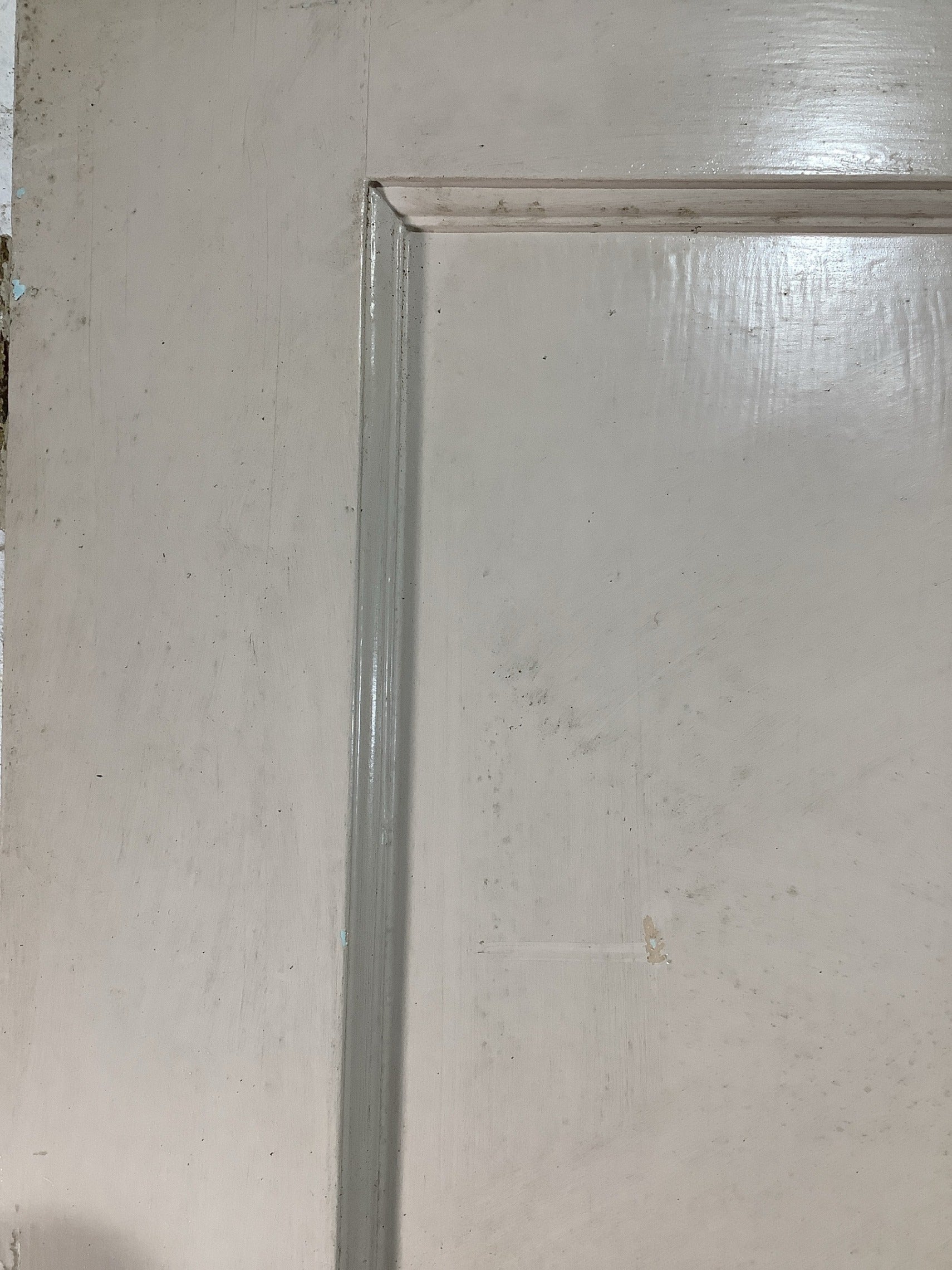 5th Pic 1930s Internal Painted  Pitch Pine Reclaimed Door