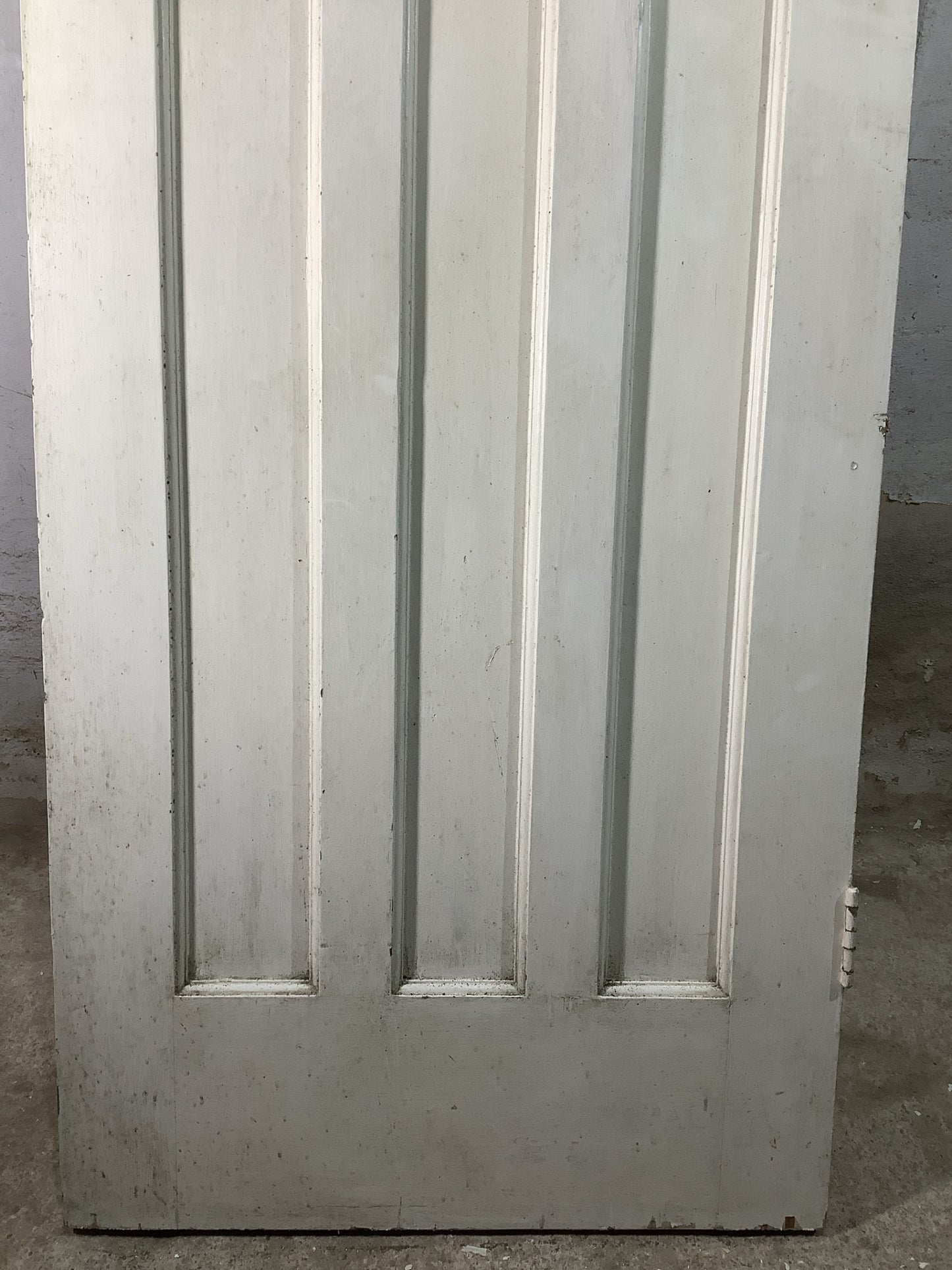 9th Pic 1930s Internal Painted  Pitch Pine Reclaimed Door