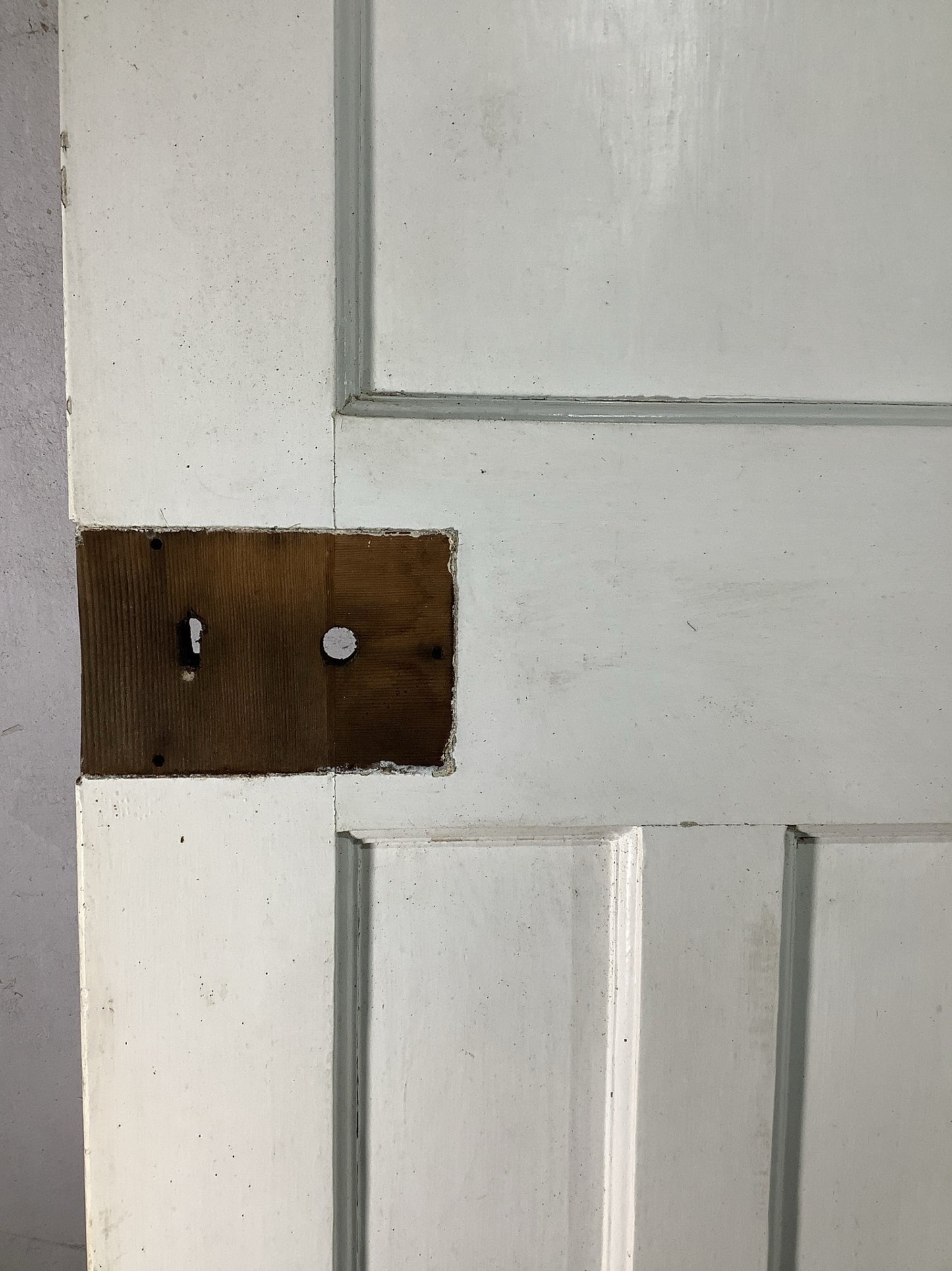 4th Pic 1930s Internal Painted  Pitch Pine Reclaimed Door
