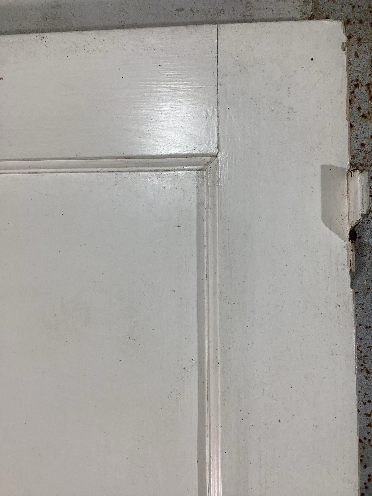 5th Pic 1930s Internal Painted  Pitch Pine Reclaimed Door