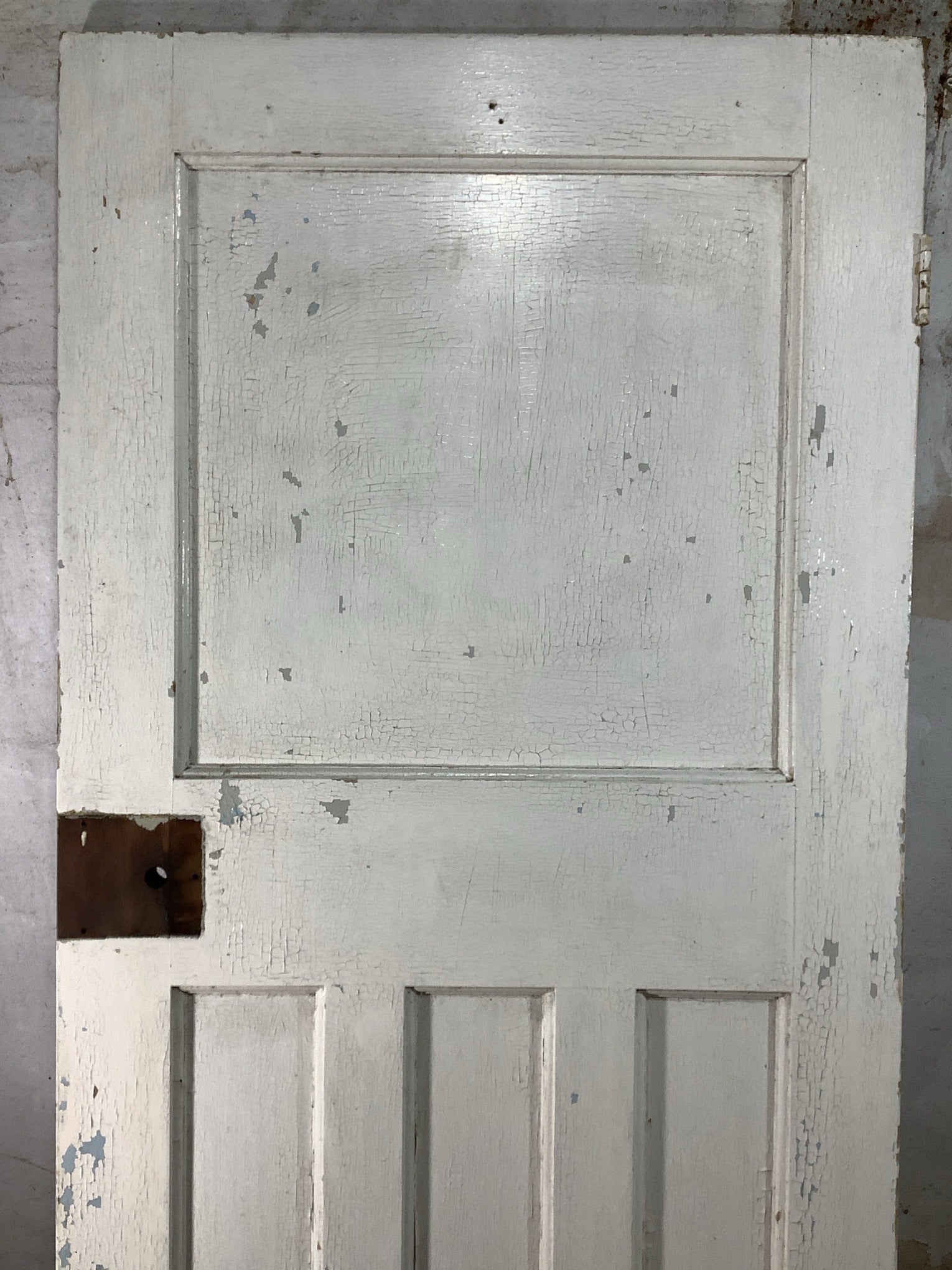 2nd Pic 1930s Internal Painted  Pitch Pine Reclaimed Door