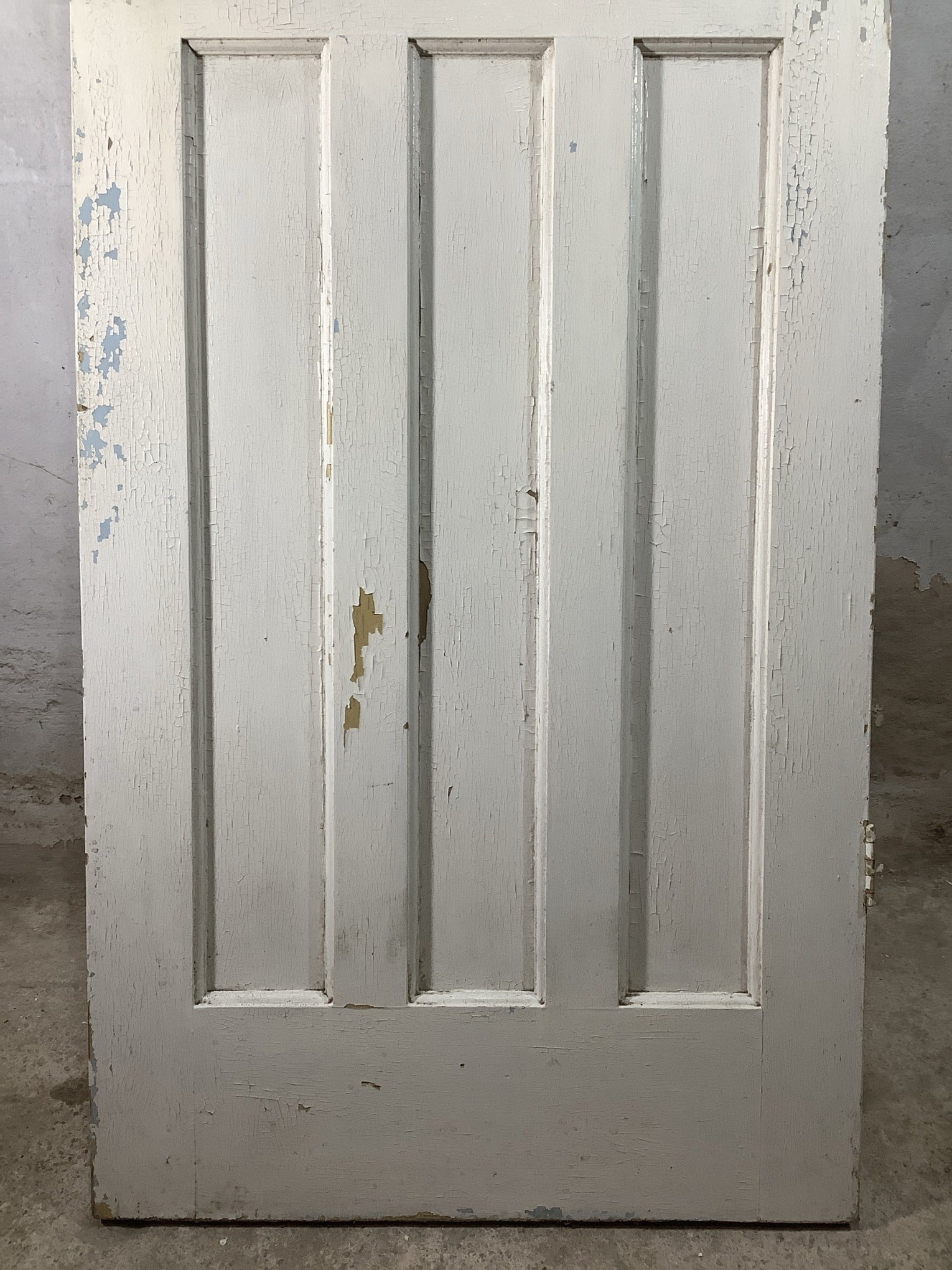 3rd Pic 1930s Internal Painted  Pitch Pine Reclaimed Door