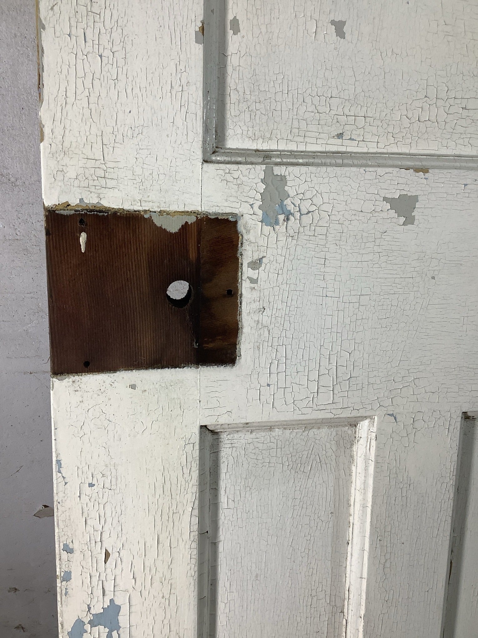 4th Pic 1930s Internal Painted  Pitch Pine Reclaimed Door