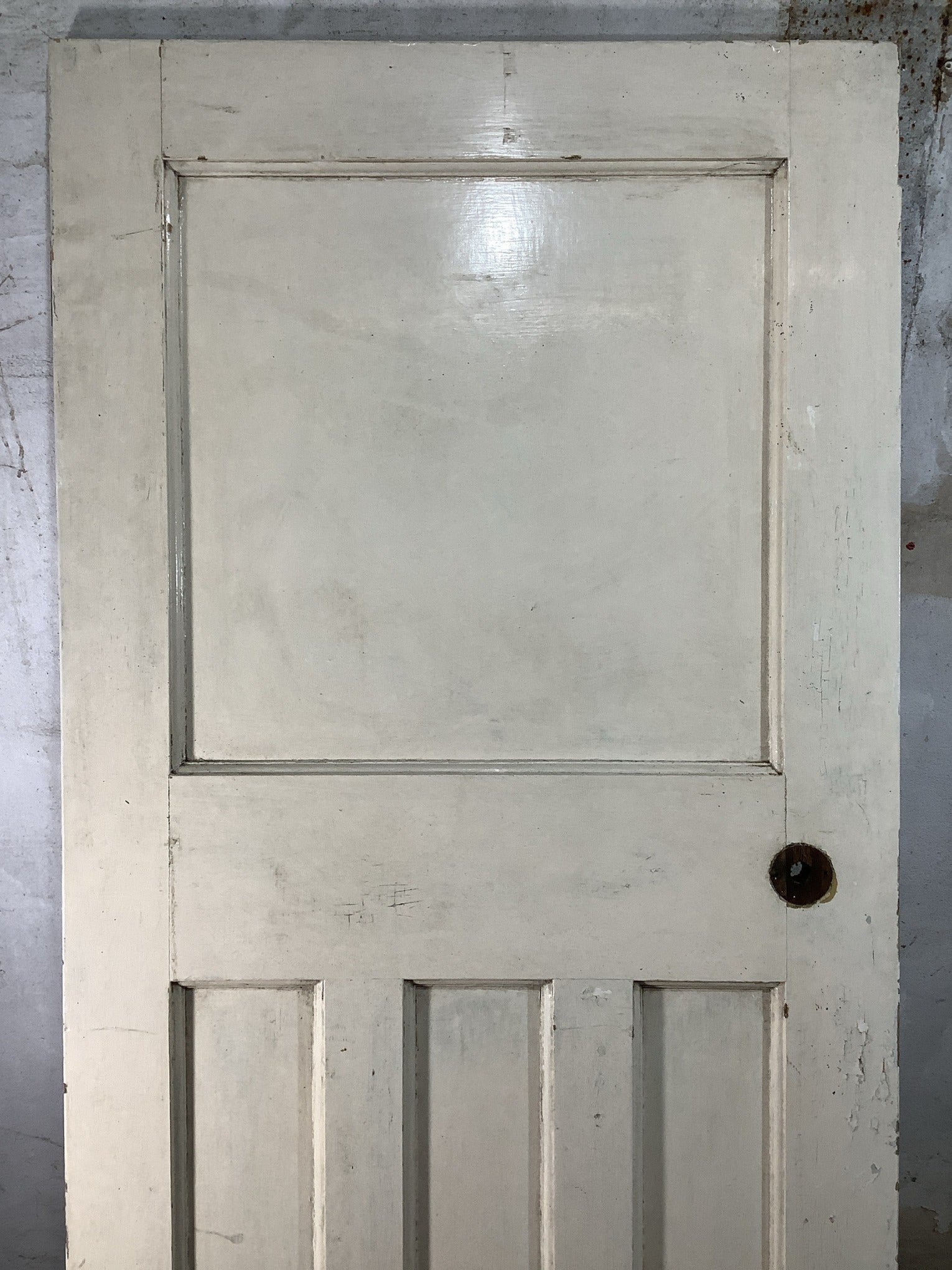 8th Pic 1930s Internal Painted  Pitch Pine Reclaimed Door